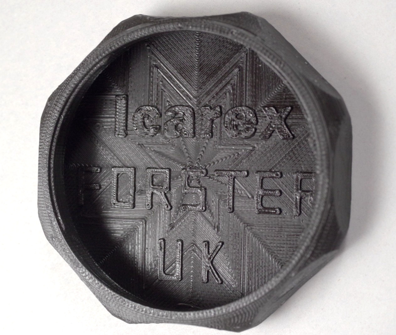 Rear Lens Cap for Icarex BM Bayonet Mount, 3D Resin Printed, New, US Seller