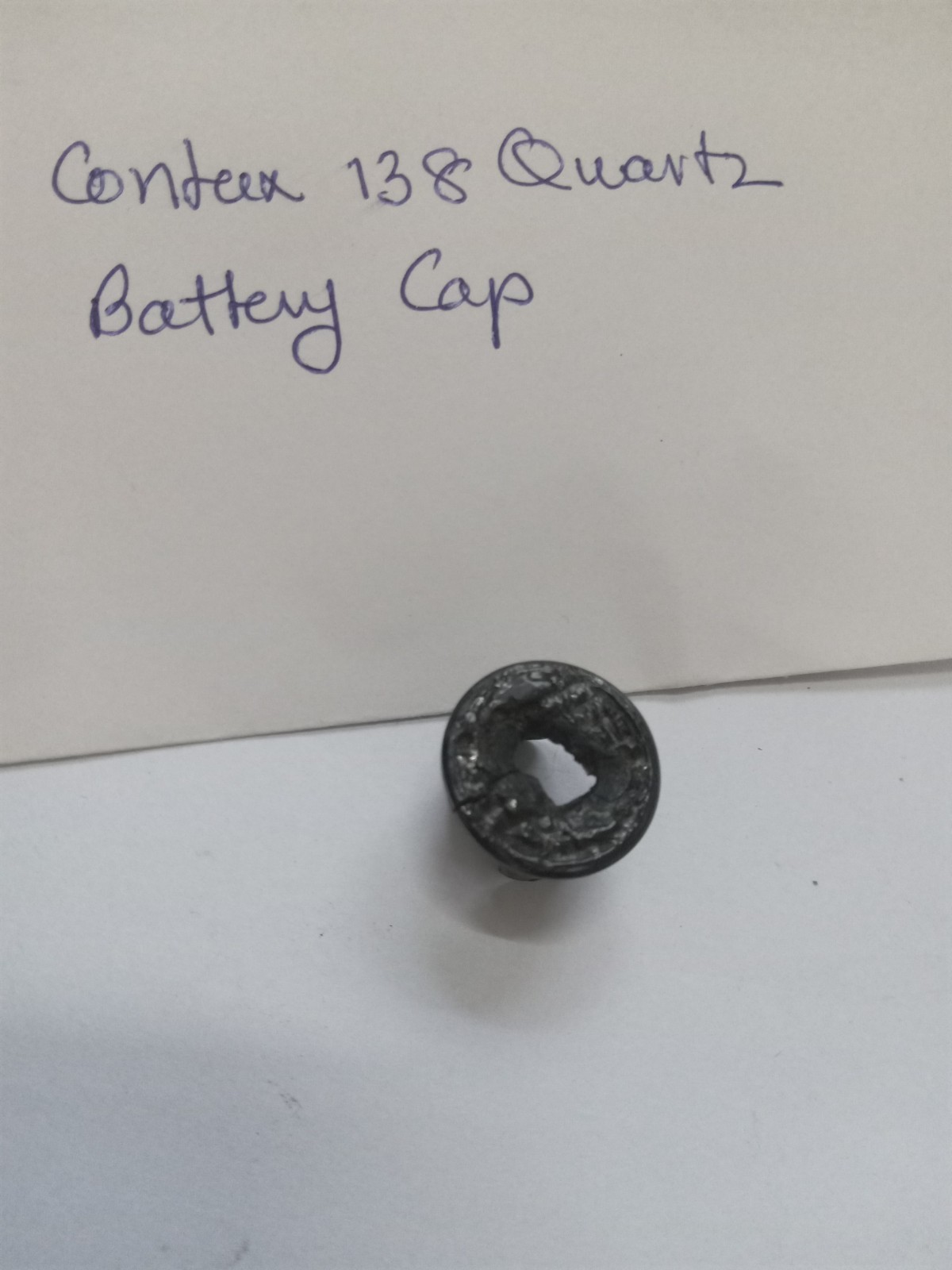 Contax 138 Quartz Battery Cap Original Used Spare Part