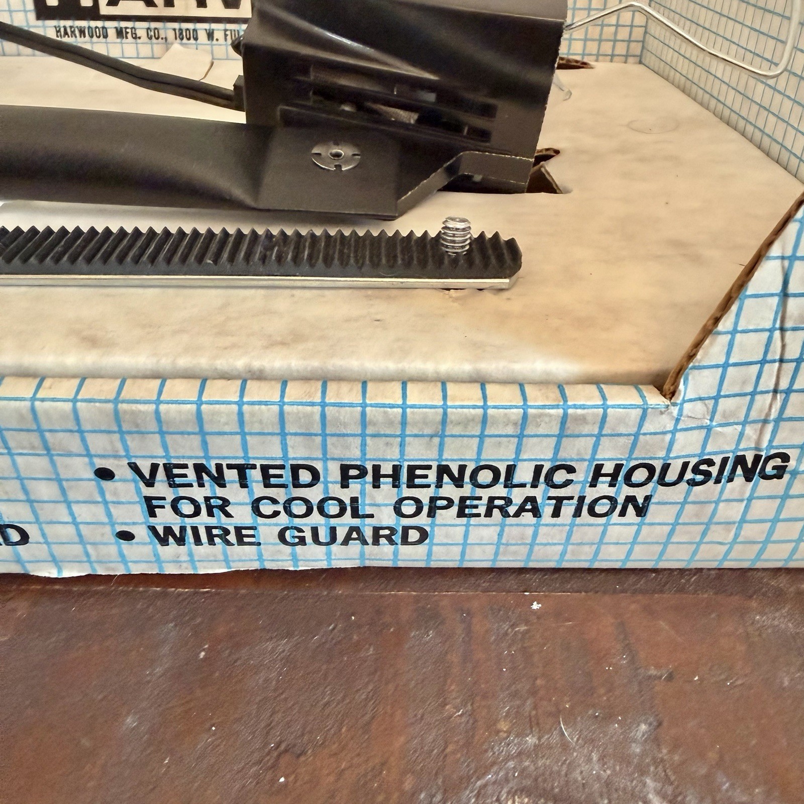 Harwood VL-4 Ultra-Brite 600W Video Camera Light Vintage Working Boxed