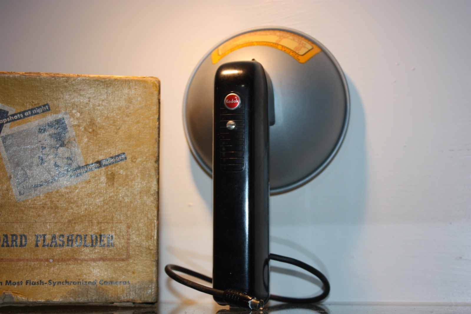 Vintage Kodak Flasholder Standard Original Box Flashguard Complete