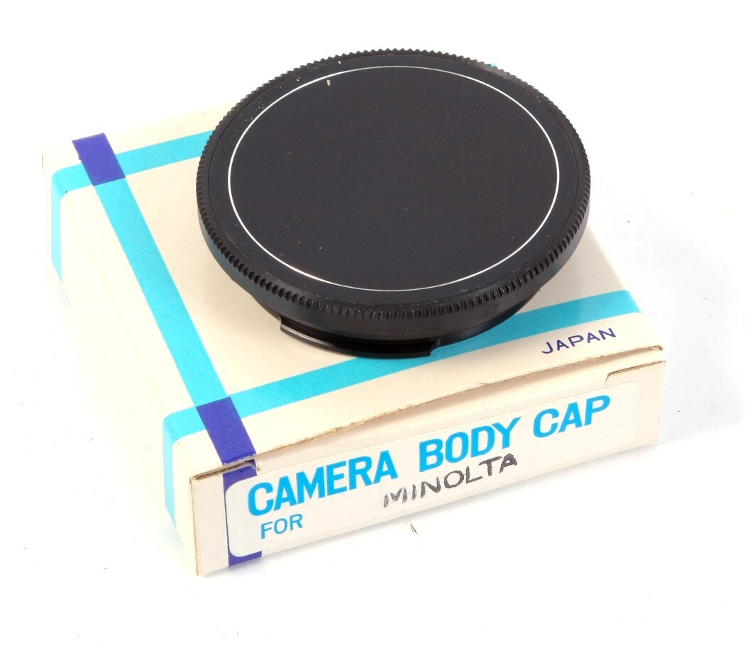 MINOLTA MD METAL BODY CAP, NEW OLD STOCK