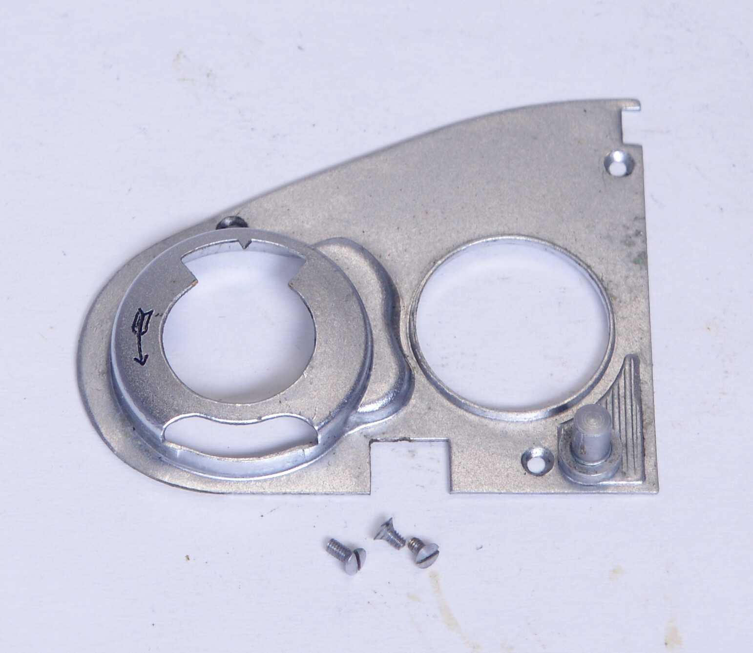 Ihagee Dresden EXAKTA II Left Top Cover Bezel Vintage SLR Film Camera Parts