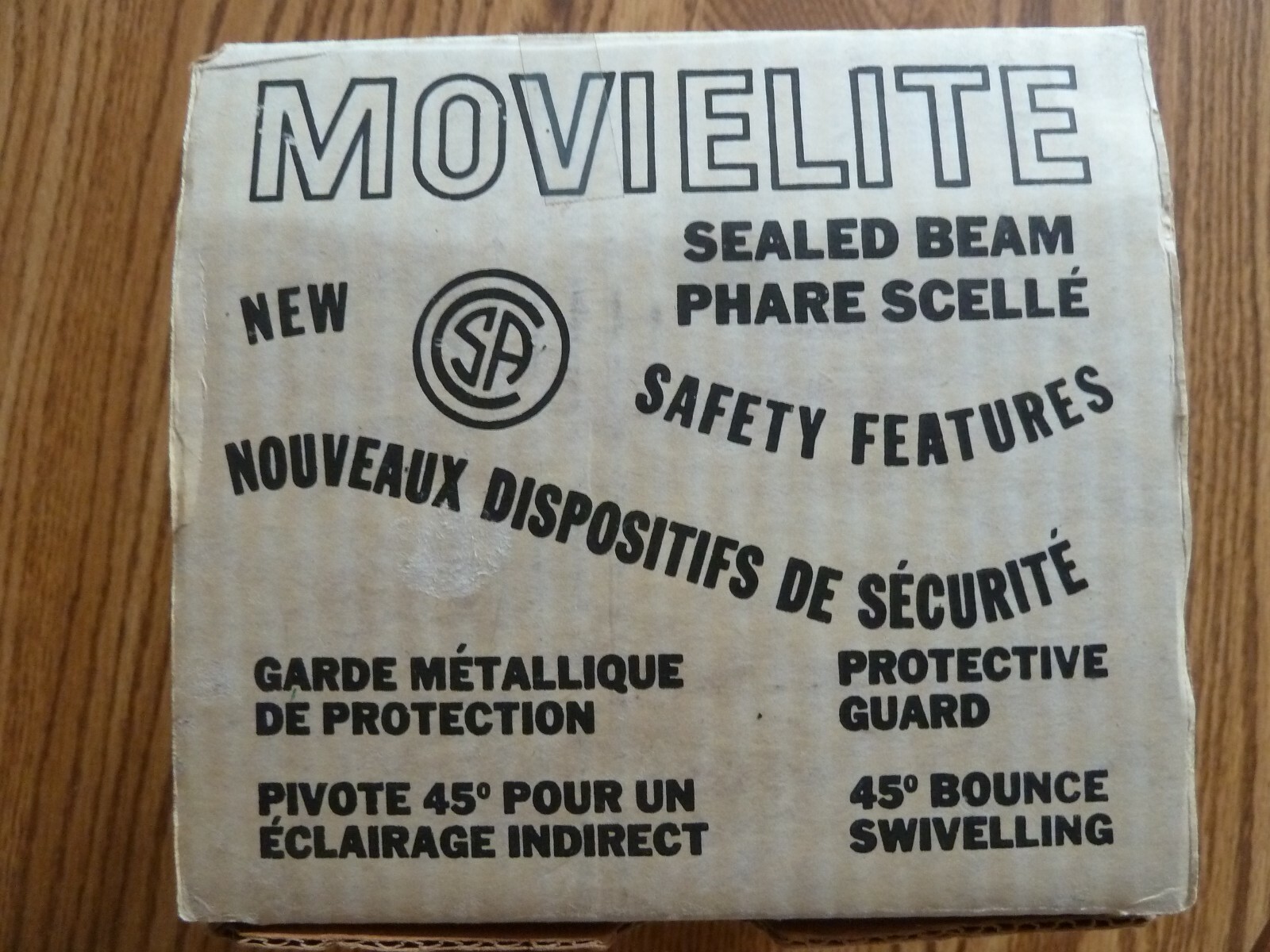 Vintage Acme-Lite Sealed Beam Movielite Model 96
