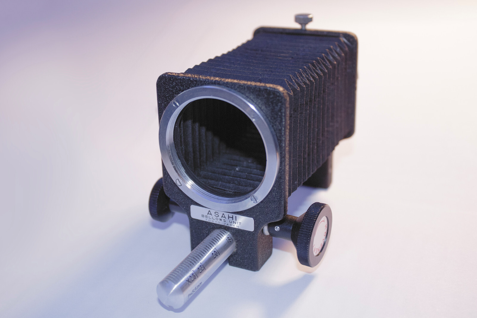 ASAHI PENTAX BELLOWS – WORKING BOXED 35mm CLOSE FOCUS MACRO CAMERA RAIL