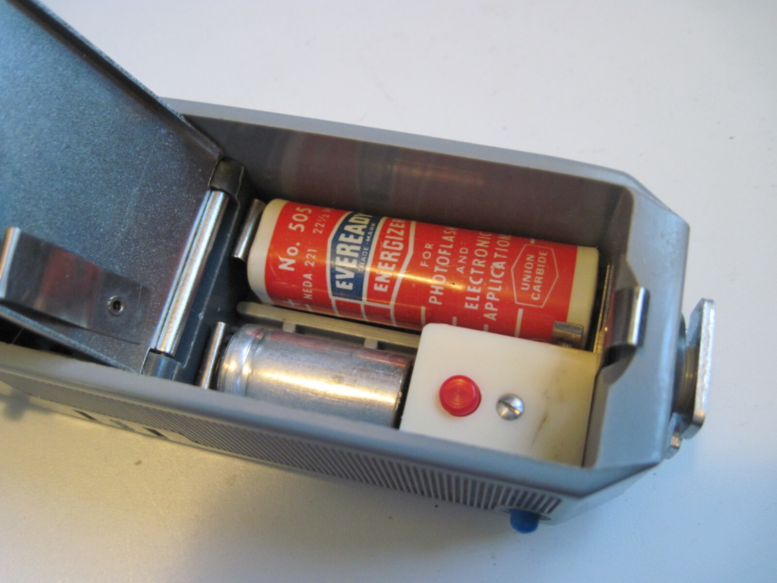 Vintage Sunset brand folding hot shoe camera flash attachment