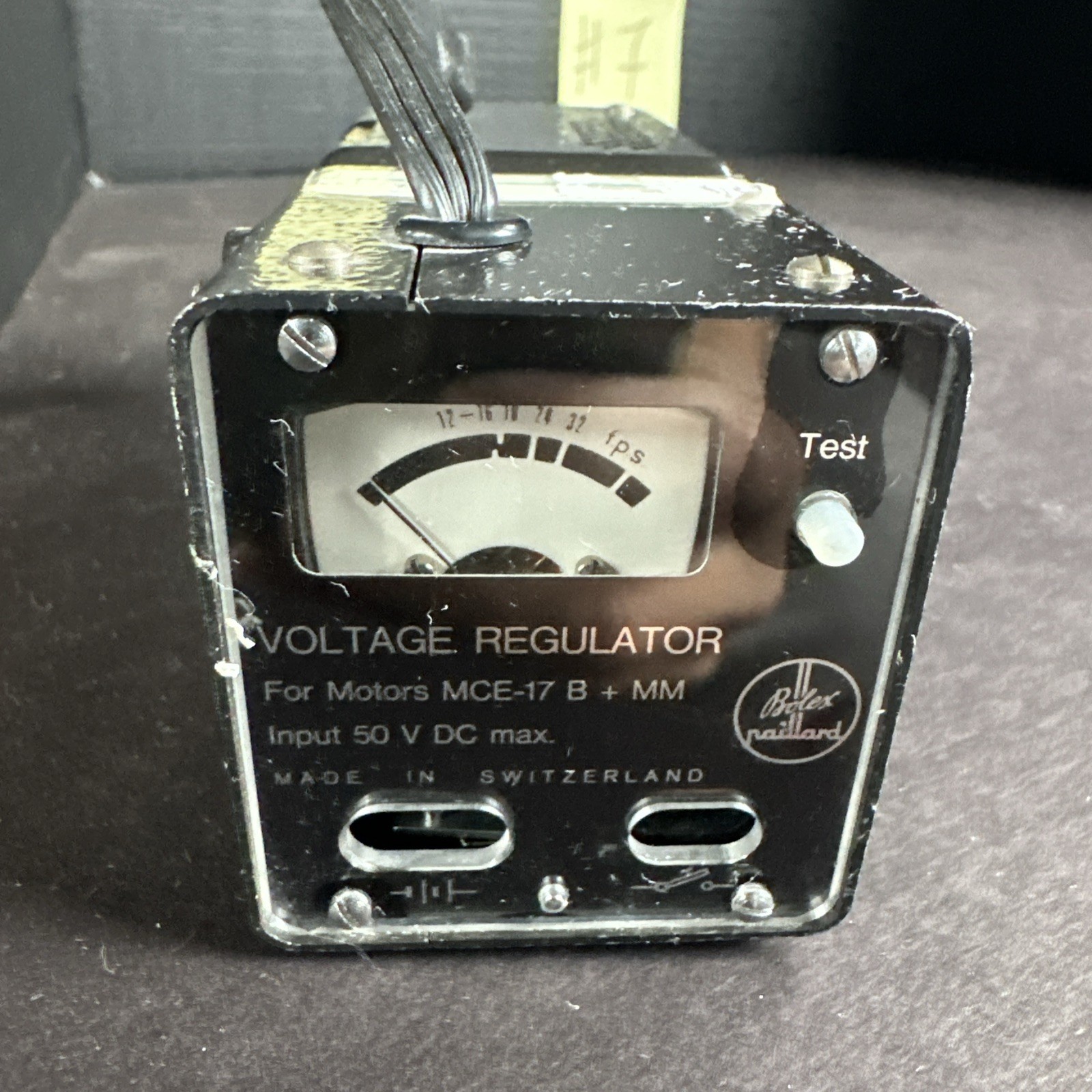 Bolex Paillard Voltage Regulator for Motors MCE-17 B #7