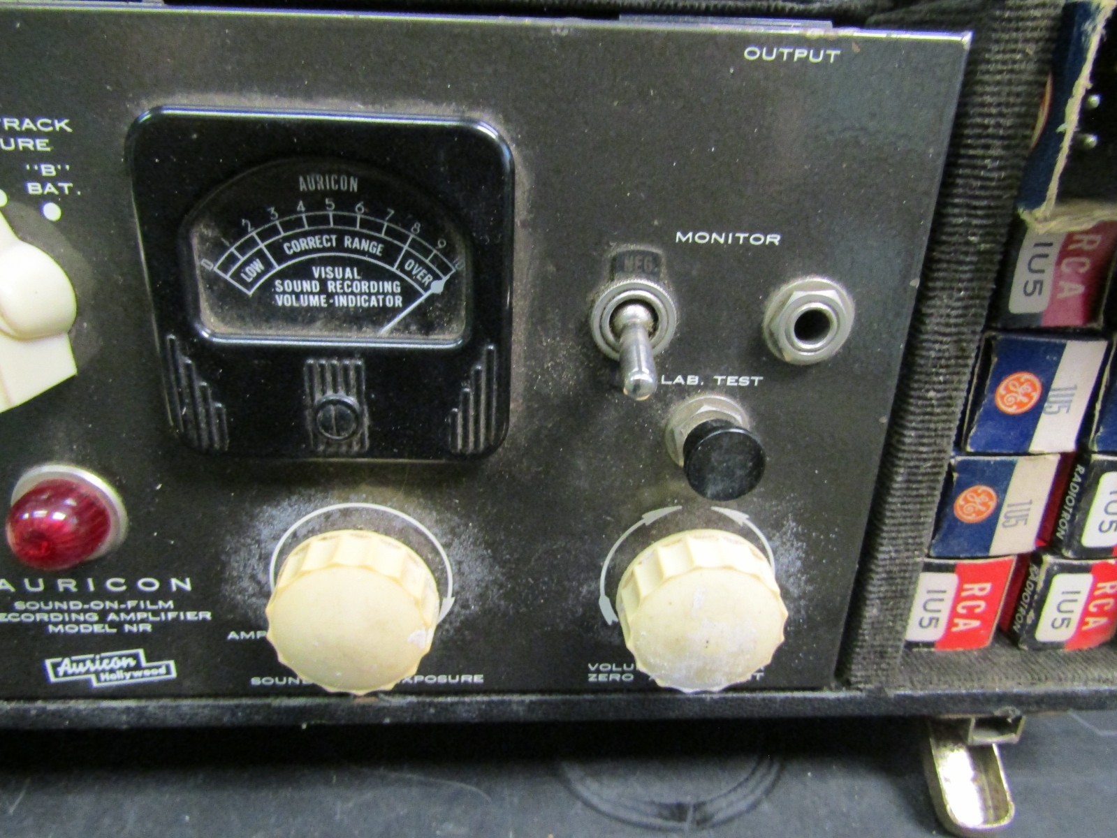 AURICON SOUND ON FILM RECORDING AMPLFIER MODEL NR24-D7-20606