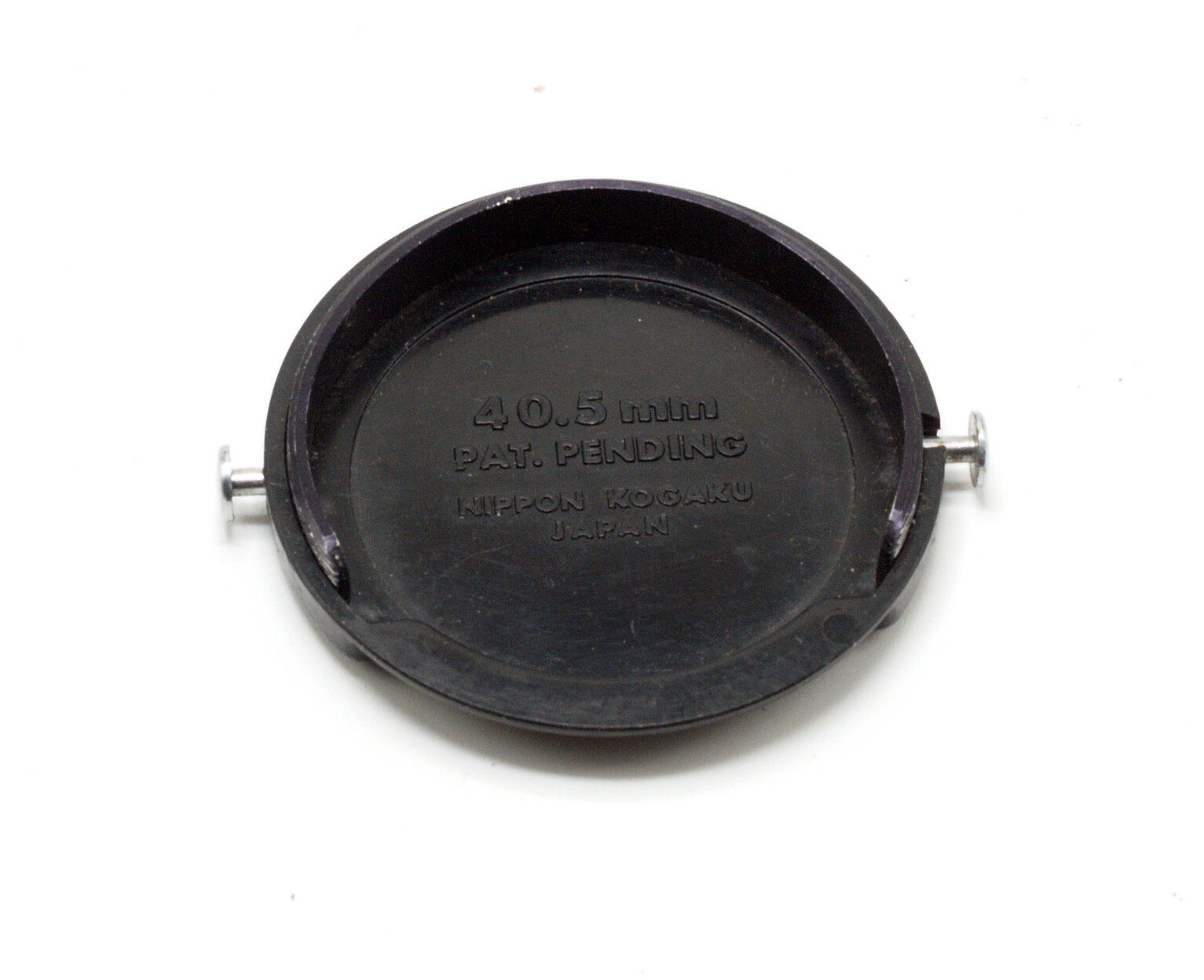 NIKKOR NIPPON KOGAKU TOKYO 40.5mm FRONT LENS CAP PAT.PENDING