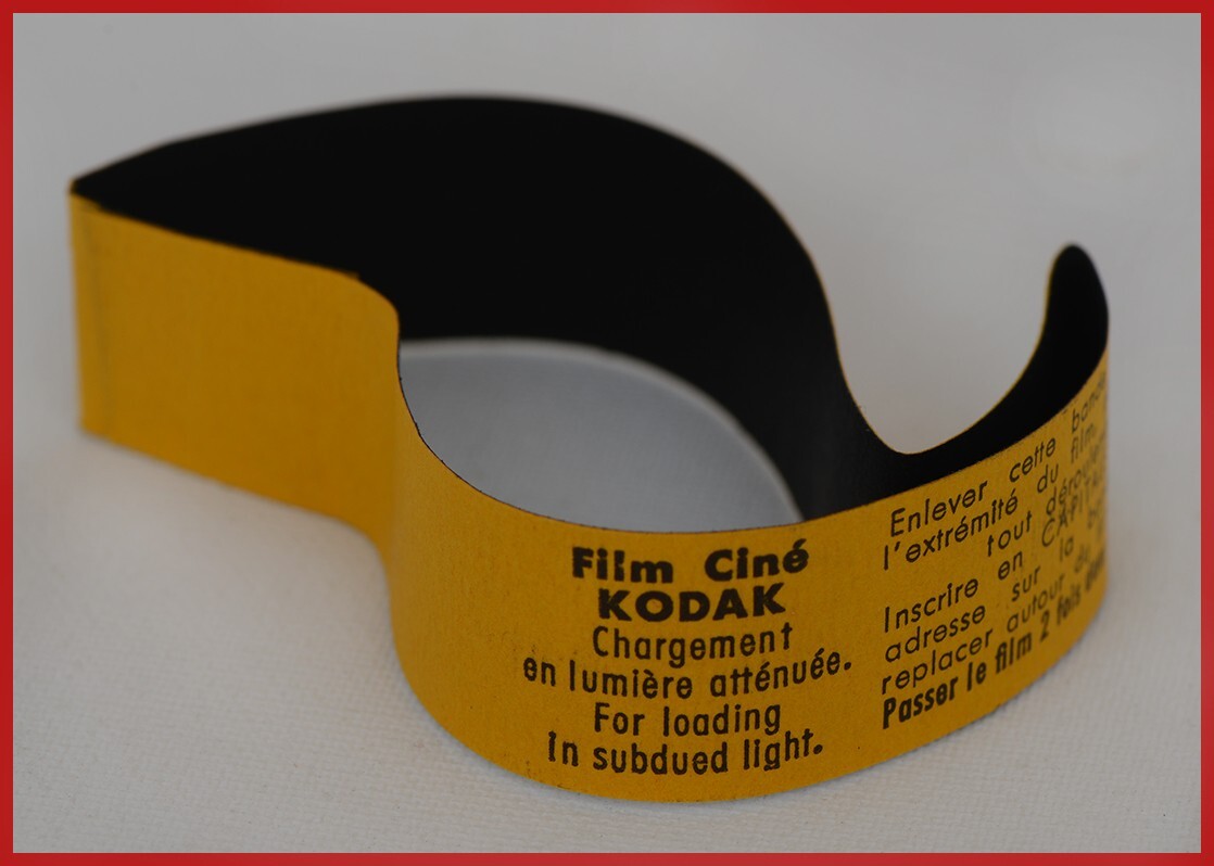 Vintage Kodak Tin Metal Film Canister USA 2″ EXCELLENT CLEAN cond-FREE SHIPPING