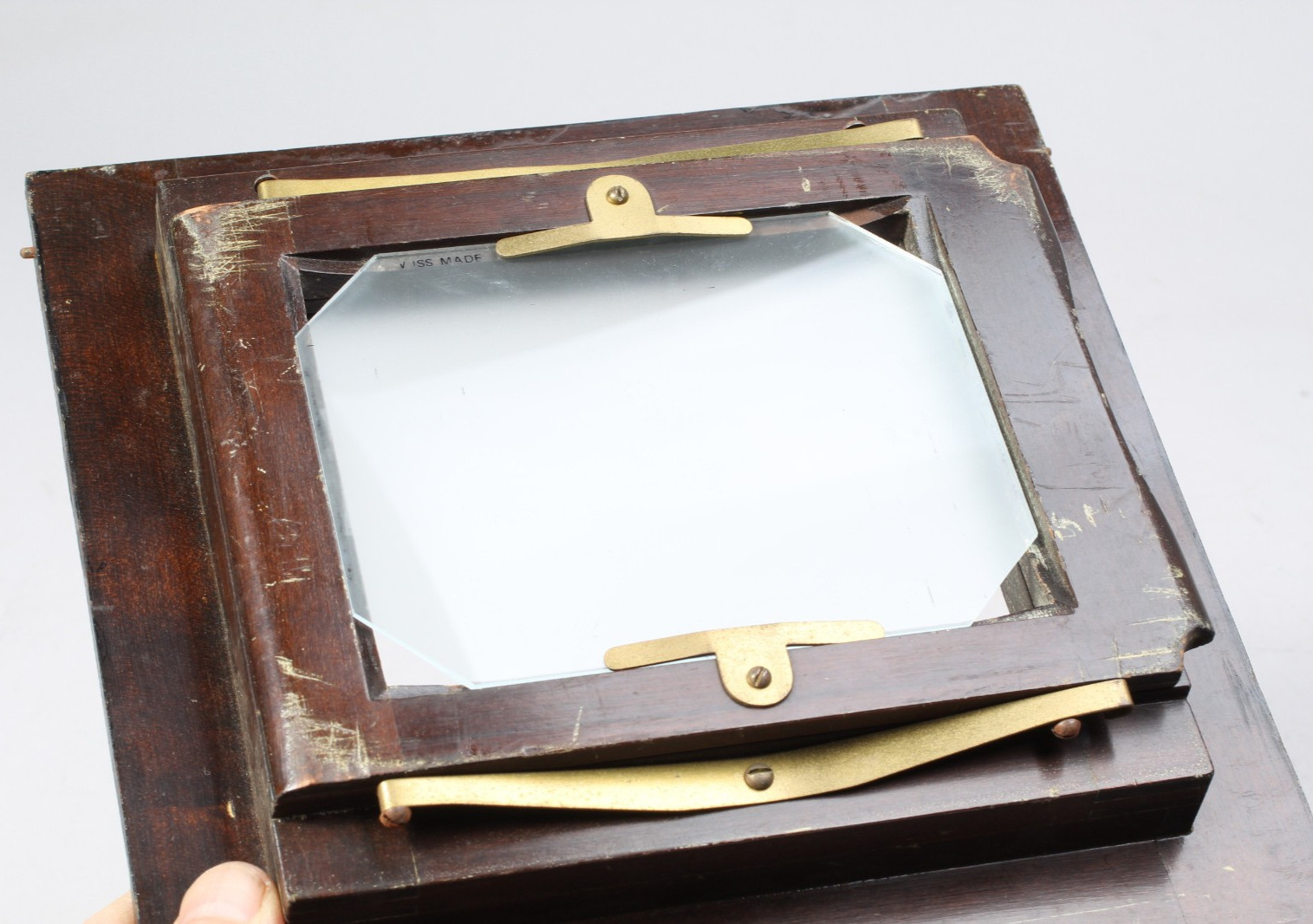 ANTIQUE 4X5 SPRING BACK FOR VIEW CAMERA WOOD AGFA EASTMAN KORONA ROCHESTER
