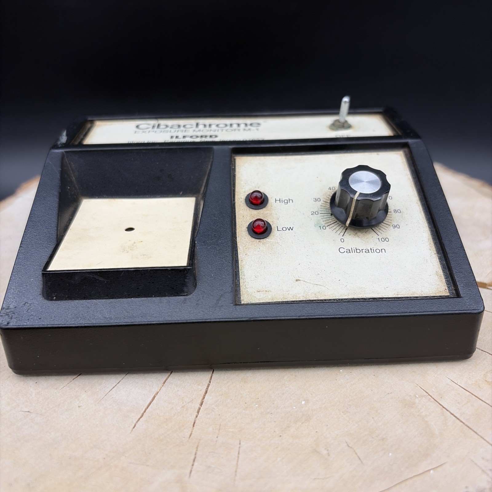 Vintage ILFORD Cibachrome Exposure Monitor M-3 Black & White Made In USA Powers
