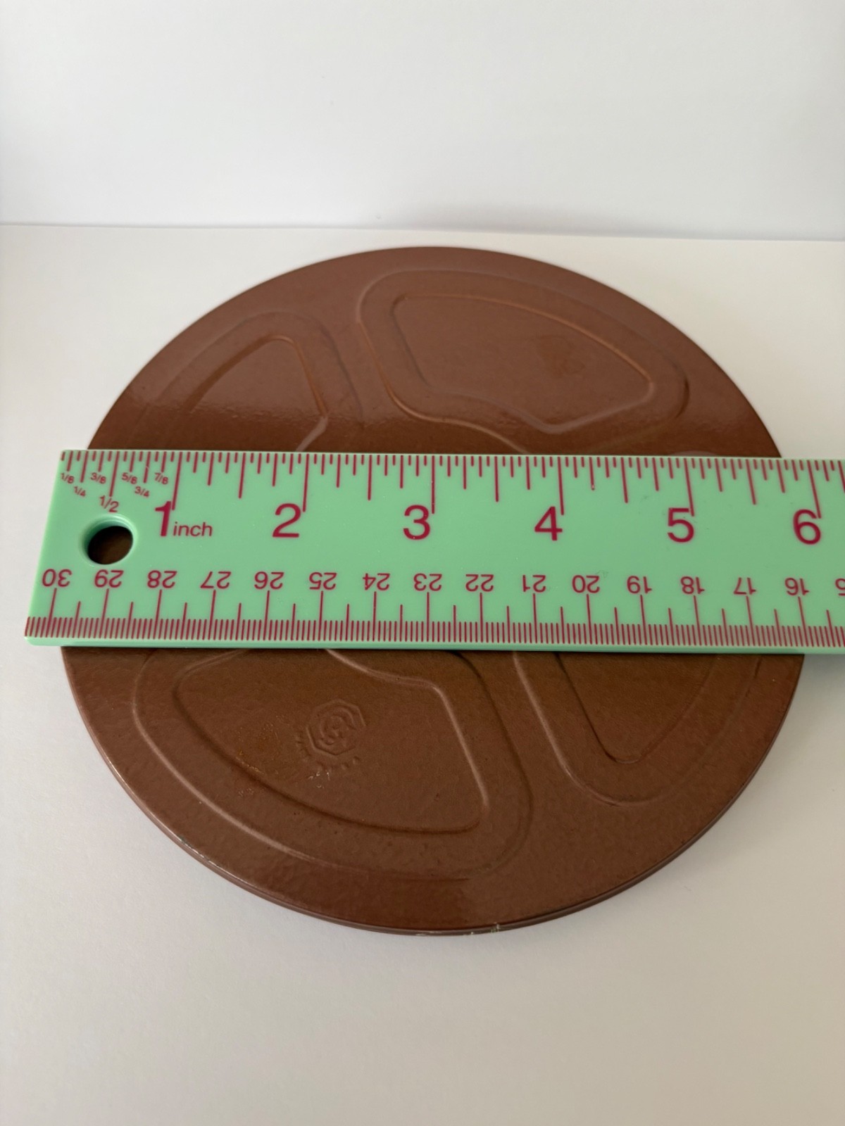 Vintage metal Goldberg Brothers film canister for 6mm film