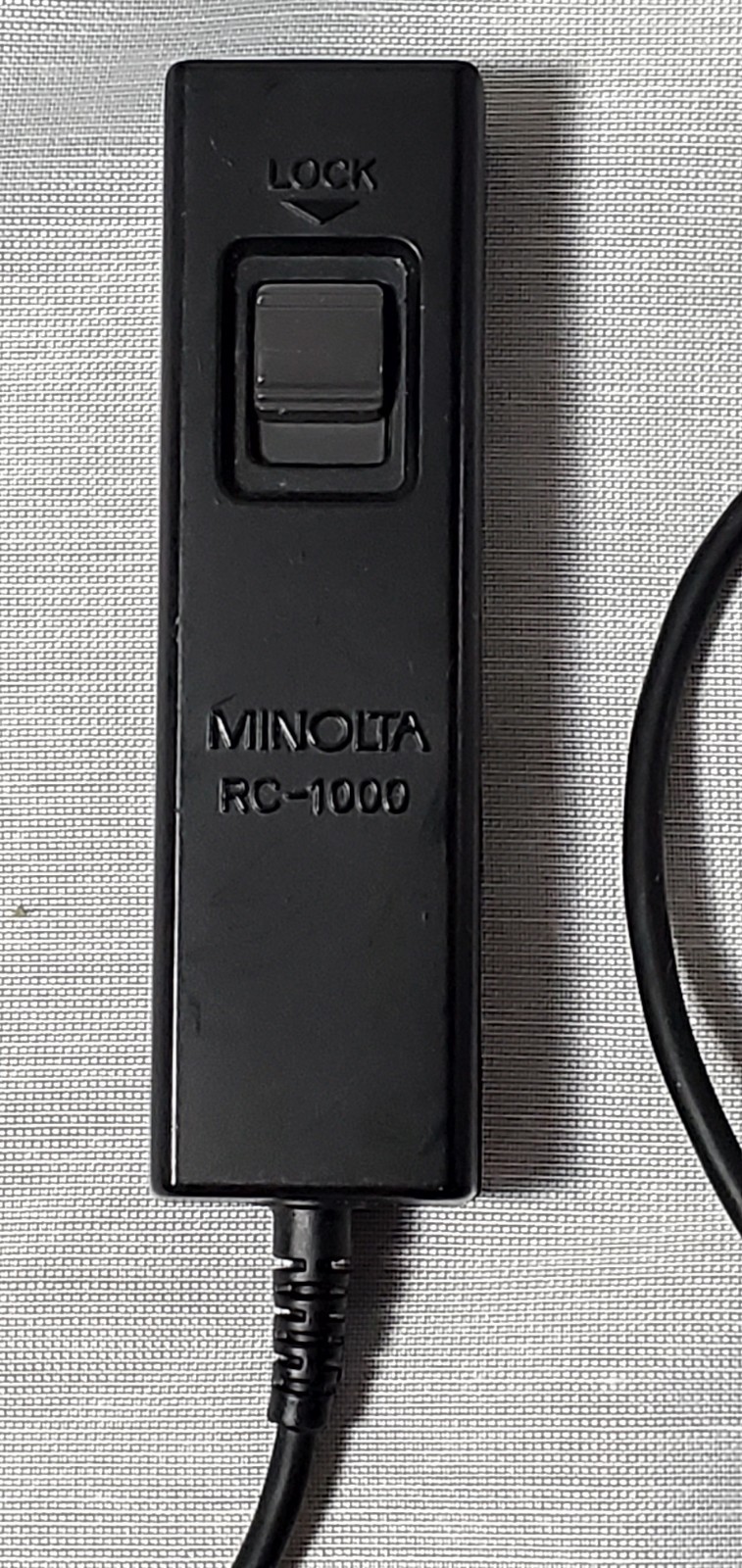 Minolta RC-1000 Partial Elec Cable Release Minolta Maxxum Film SLRs
