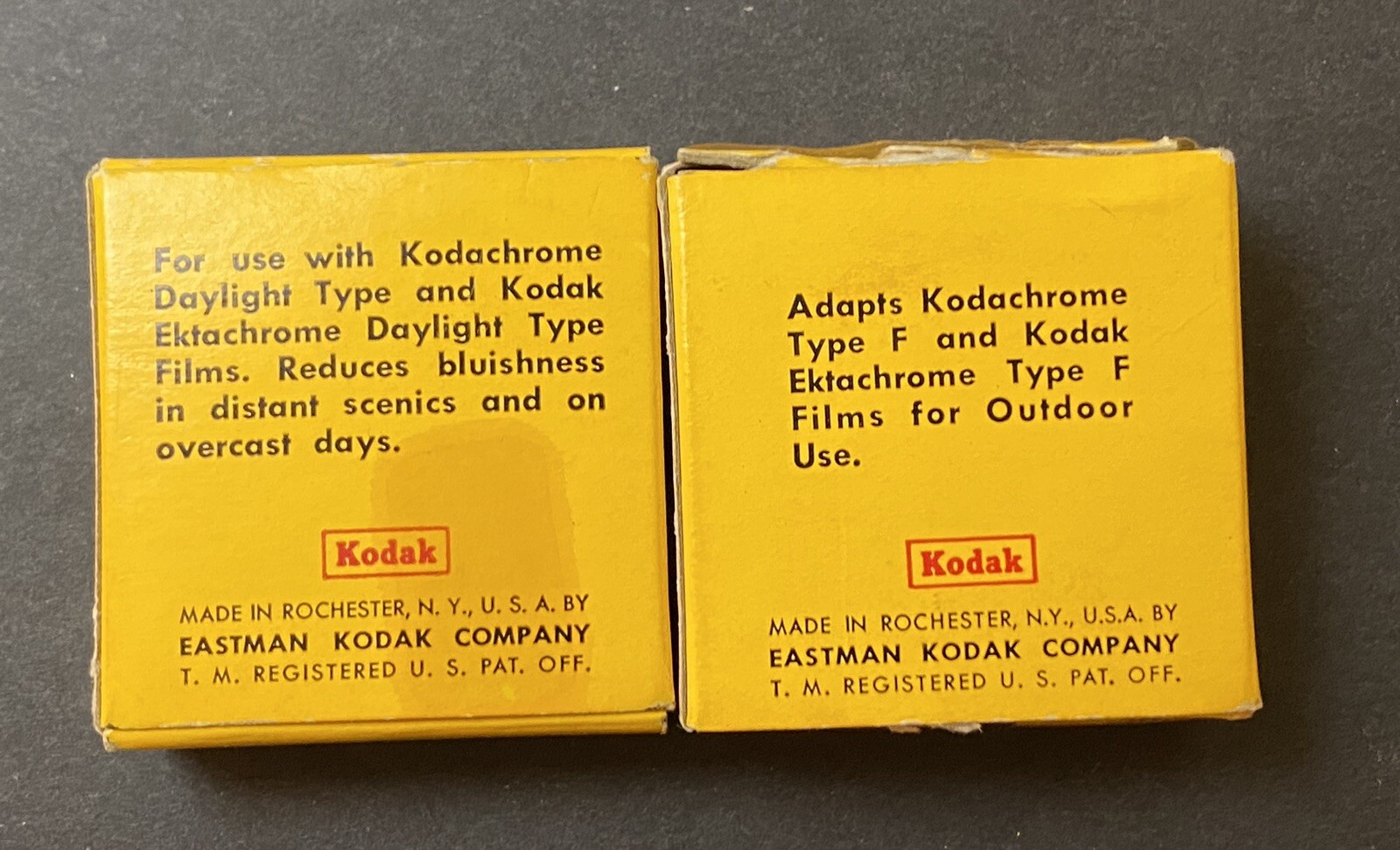 Vintage Camera Filter Lot EdnaLite Chrome Haze Kodak Series 5 Skylite Daylight