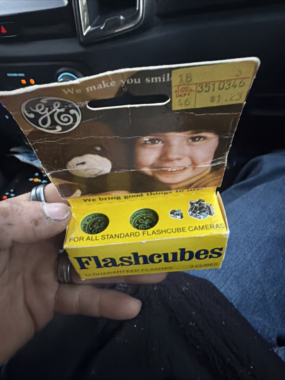 Vintage GE Flash Cubes 3 cubes 12 flashes for Standard Flash Cube Cameras