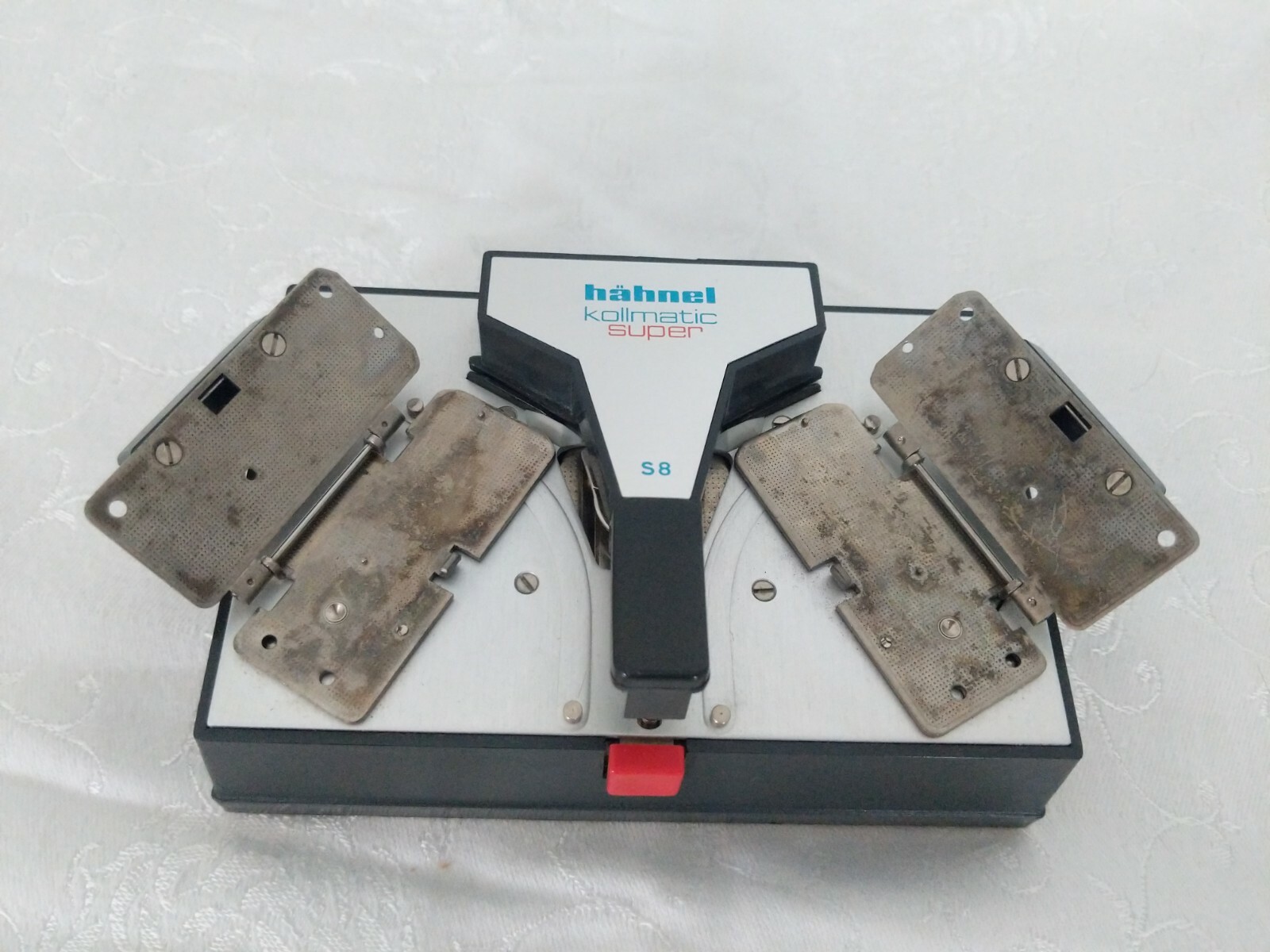 Motorized Super 8mm Hahnel Kollmatic Movie Film Splicer Smooth Splices No Tape