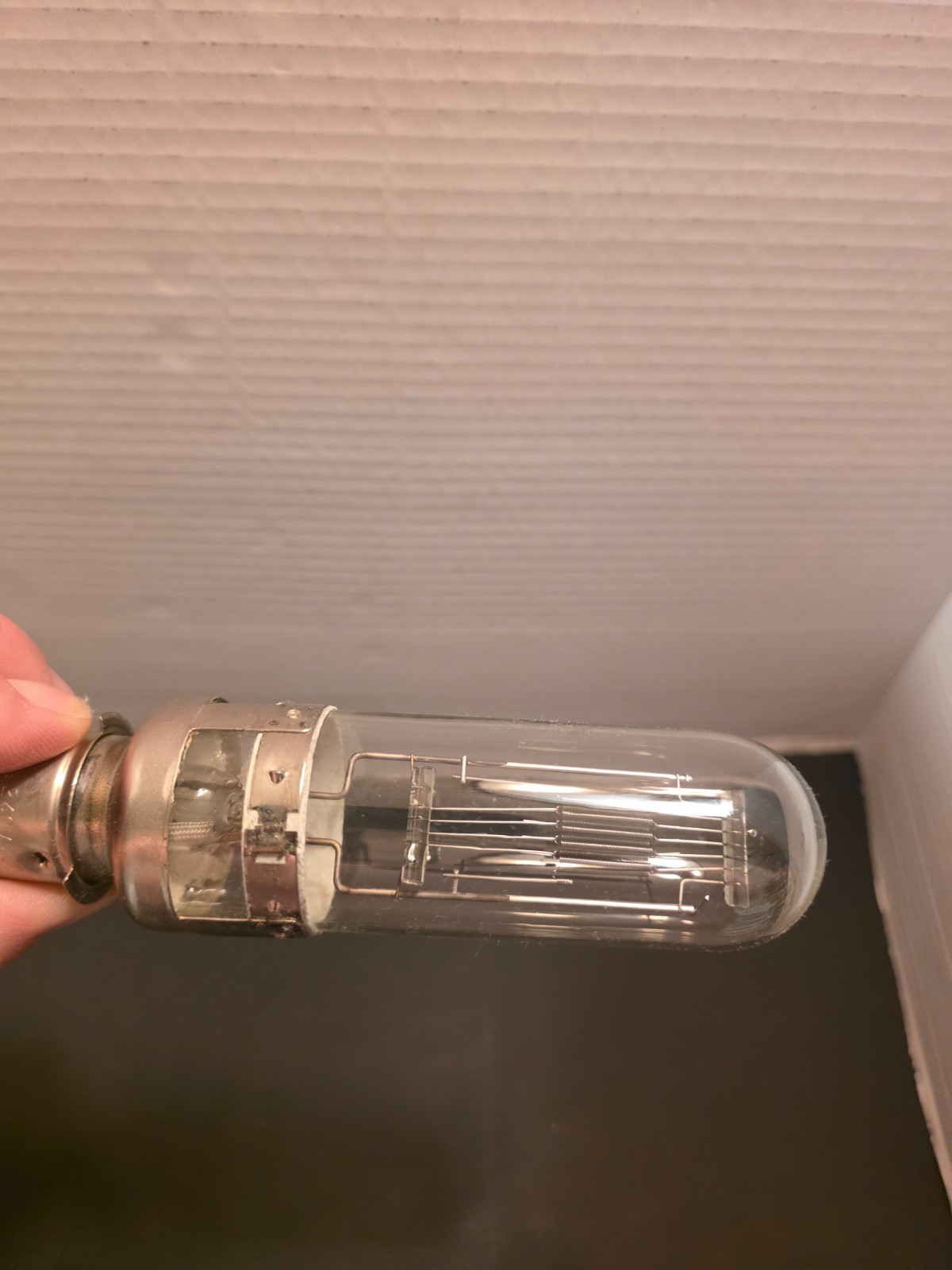 Vintage Mazda Projector Lamp A-E-I England Base Up Burning 240V NOS