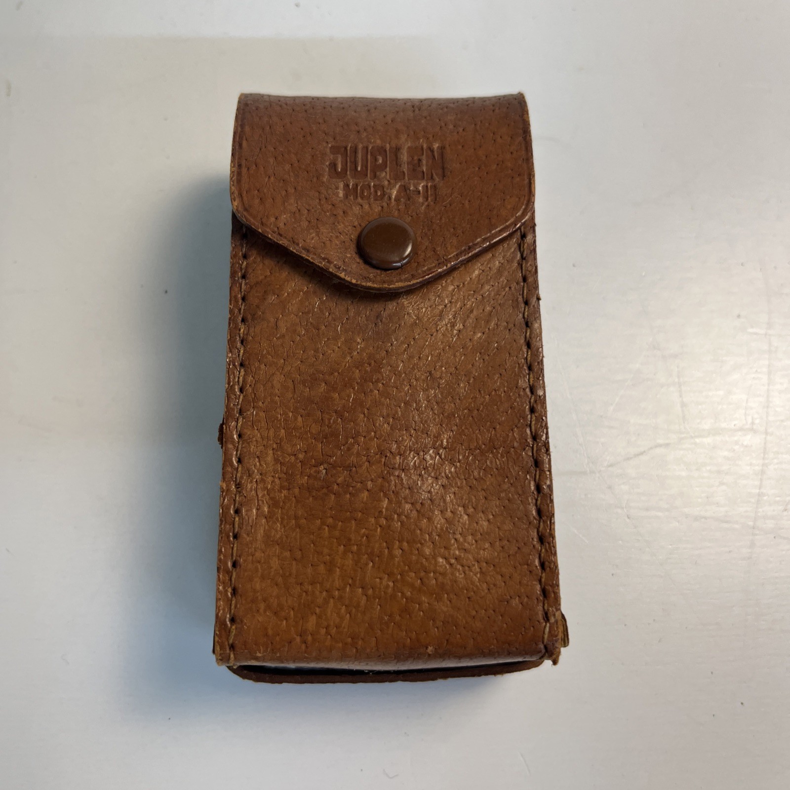 Vintage Jupen Model A-II Folding Flash Unit w/ Leather Case Japan