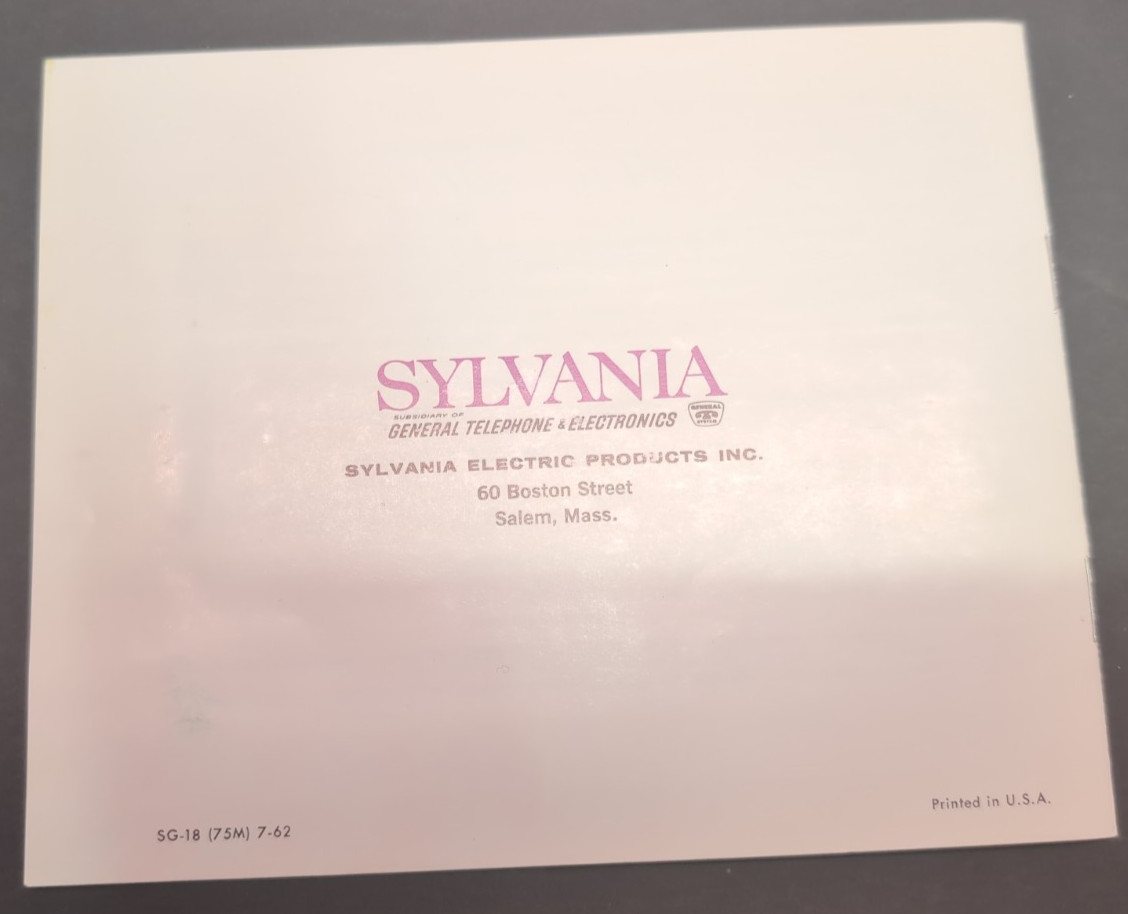 SYLVANIA SUN GUN II SG-55 Movie Lighting 1960s Vintage TESTED WORKS