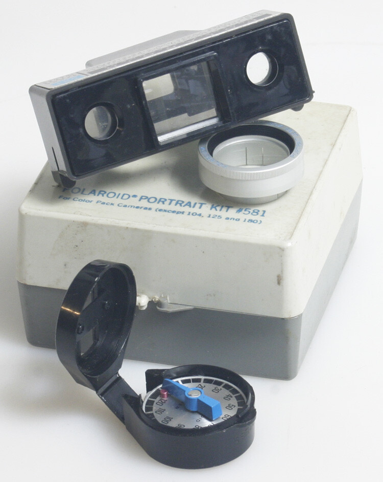 POLAROID 128 DEVELOPING TIMER AND 581 KIT AS IS