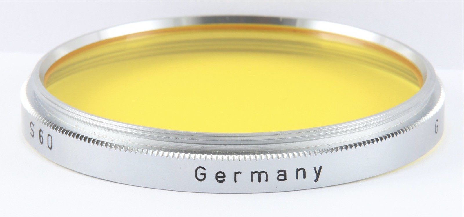 Vintage Zeiss Ikon 60mm Screw Mount Yellow Filter