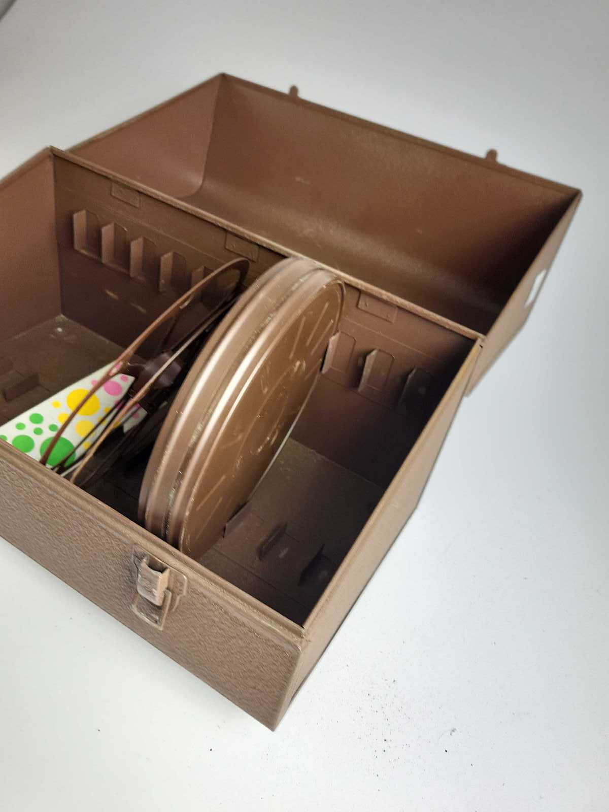 16mm Film Case with Spare Reels