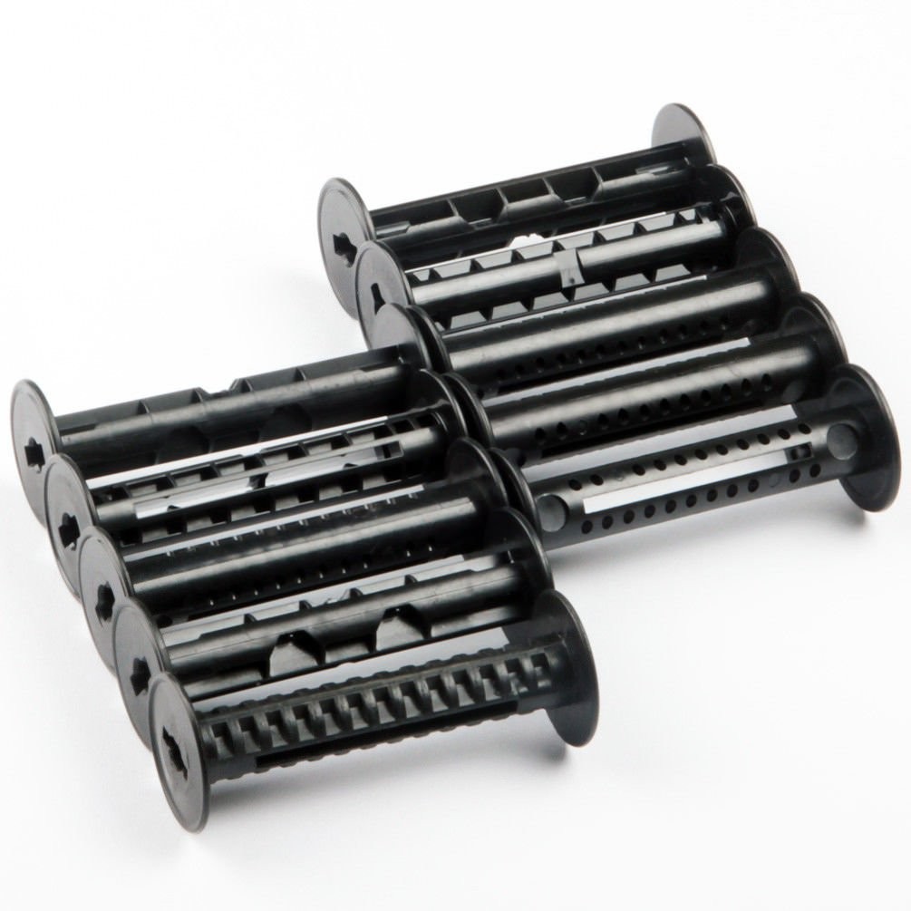 10 PCS Empty Plastic TakeUp Roll Film Spools For 120/220 Medium Format Cam