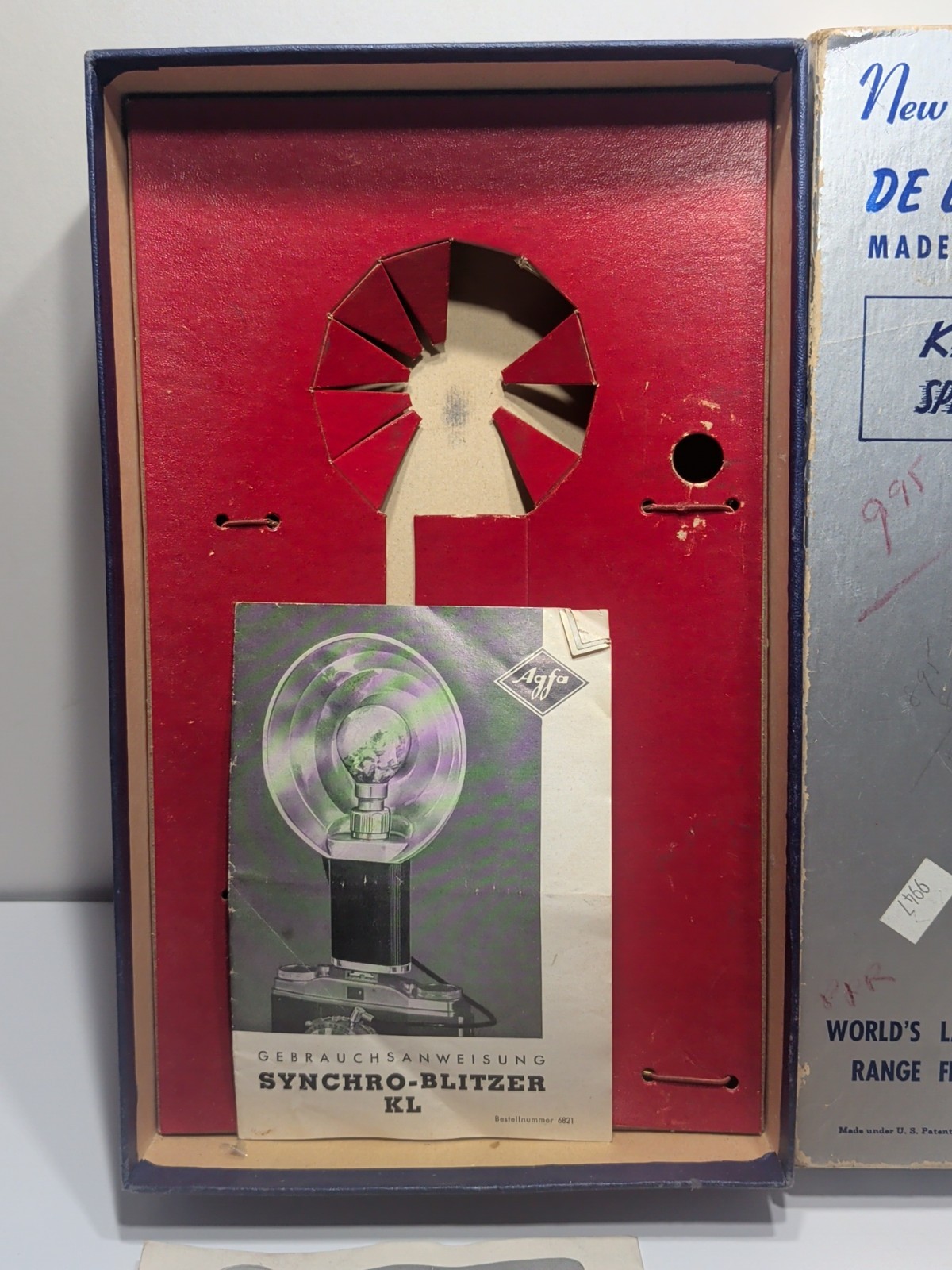 ✨VINTAGE✨ Kalart Safety First De Luxe Speed Flash Unit With Box