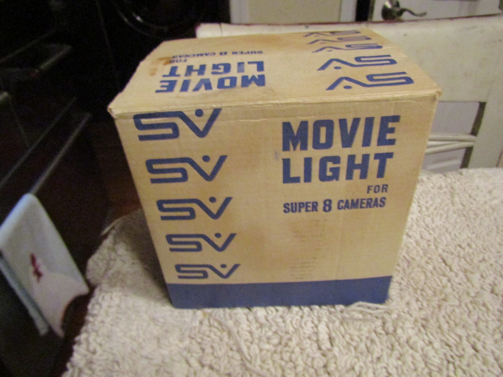 Vintage SV Smith-Victor Movie Light Model S650 for Super 8 Movie Cameras w/ Box