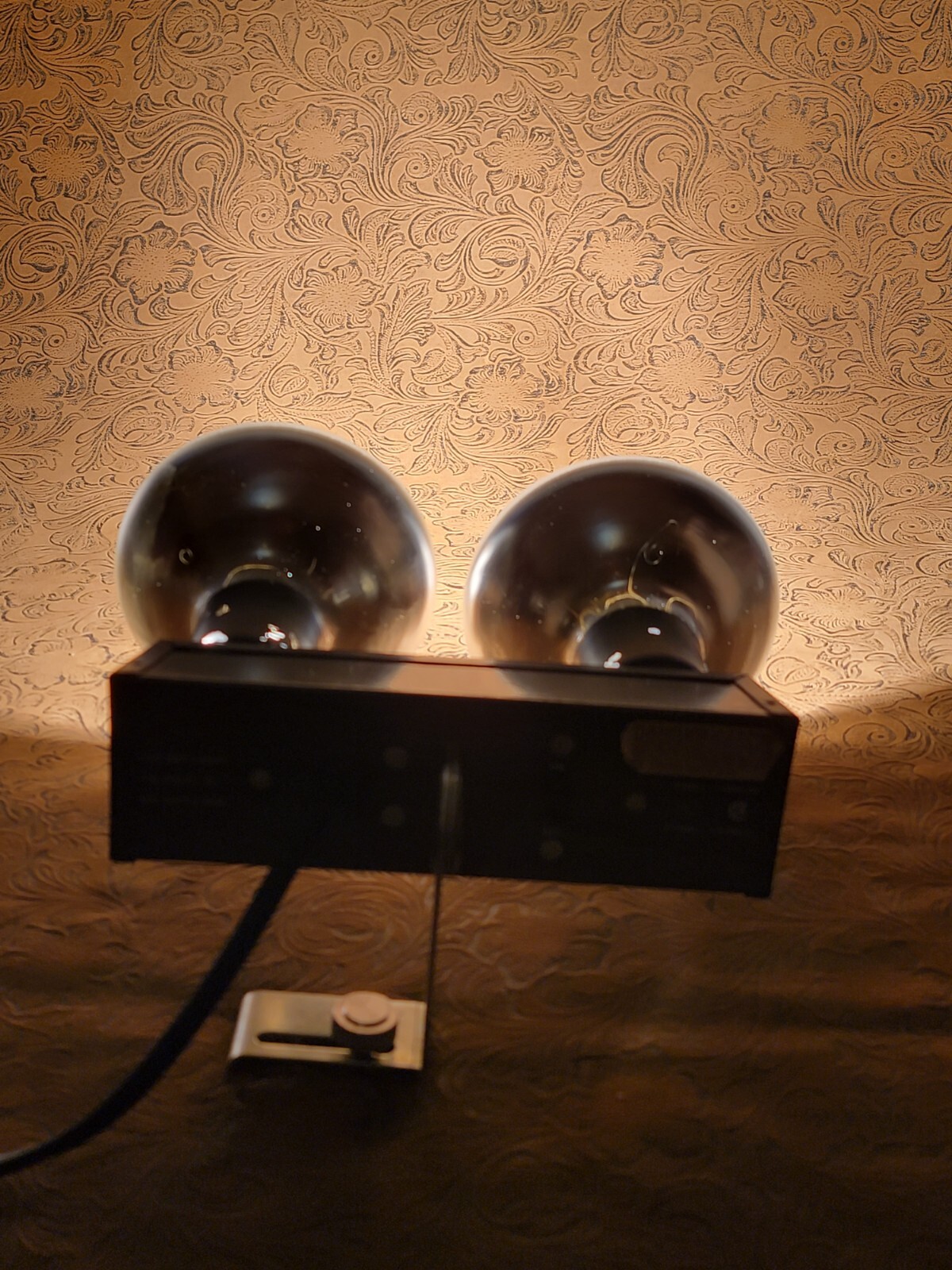 Vintage GAF Twin Lamp Movielight 600W ⋙ BRIGHT! ⋘ 6090-031 Super 8 8mm 16mm ഝ