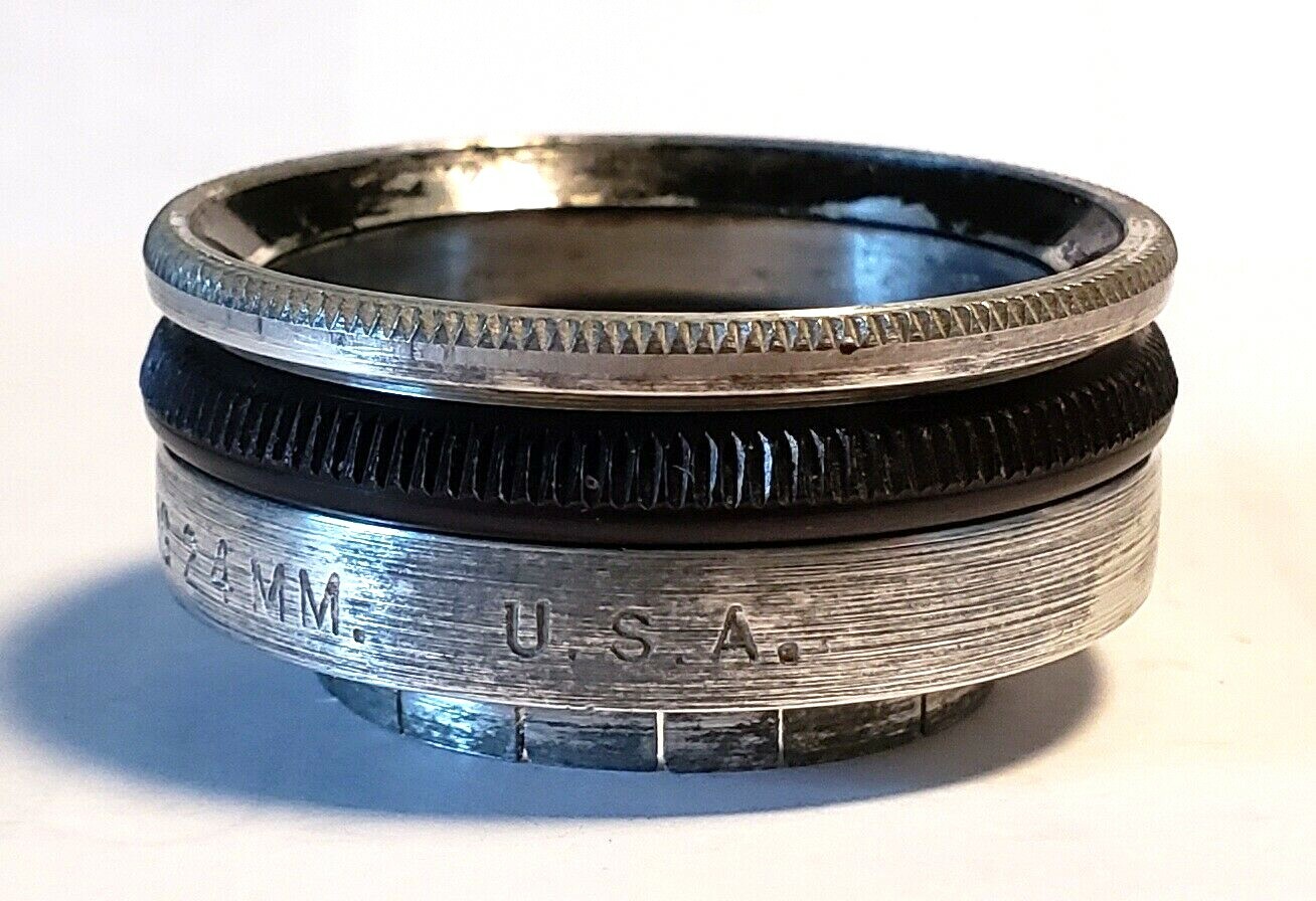 Vintage Tiffen 24 mm Ring Adapter, Retaining Ring & Gasket, 3 Pc Set, Series 5