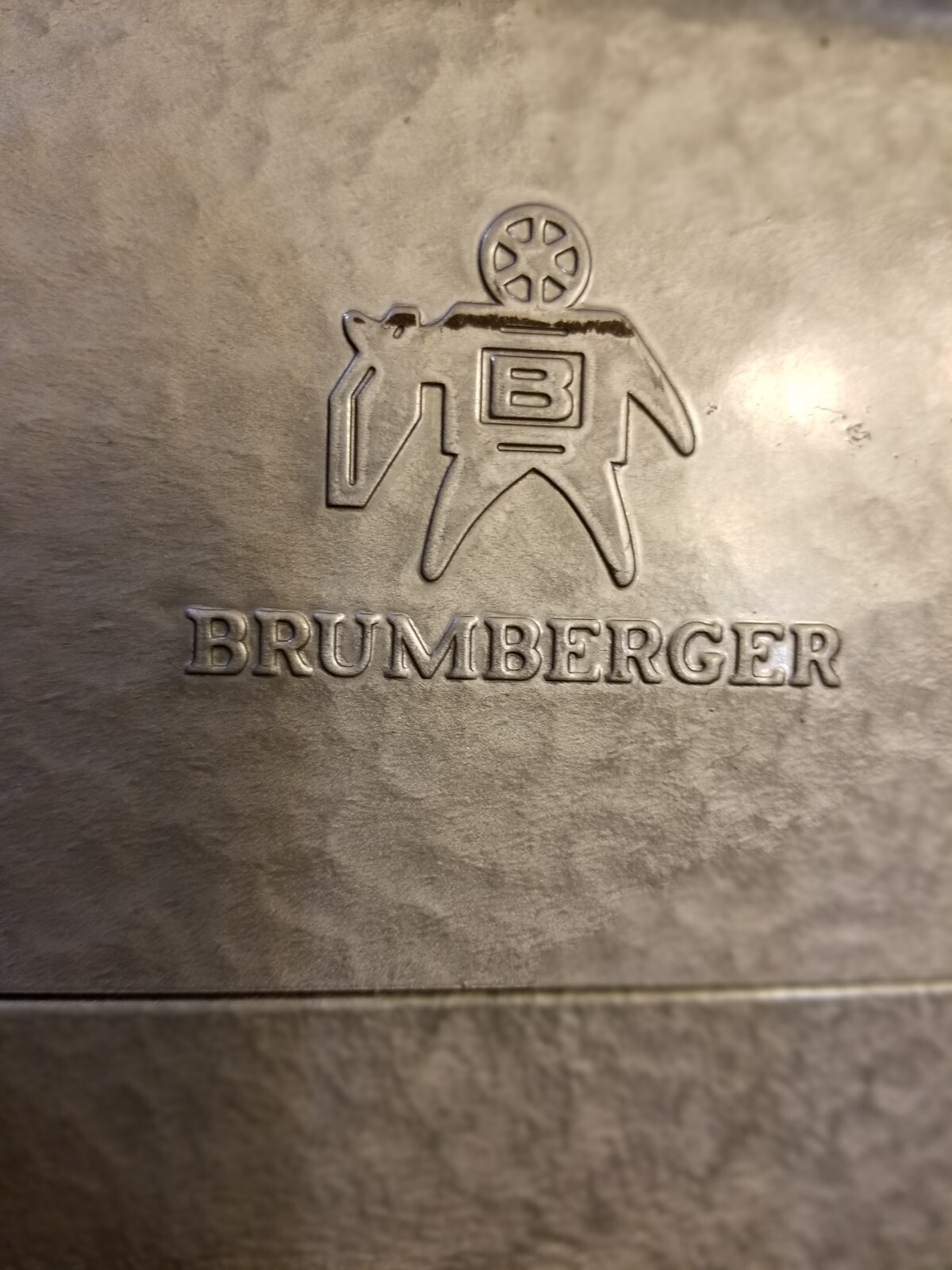 Brumberger Metal Carrying Case Holds 12 7″ Reels