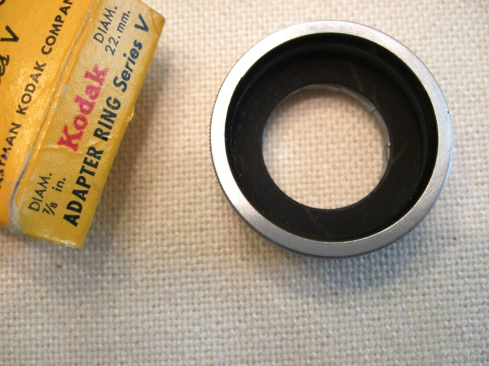 Vintage Kodak Series V Adapter Ring 22mm 7/8″