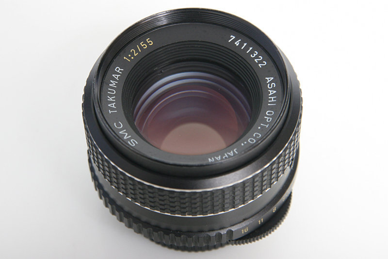 Pentax SMC Takumar 55mm f2 Lens M42 Screw Mount