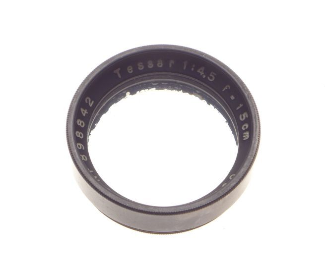 Carl zeiss jena tessar 1:4.5 f=15cm large format camera lens