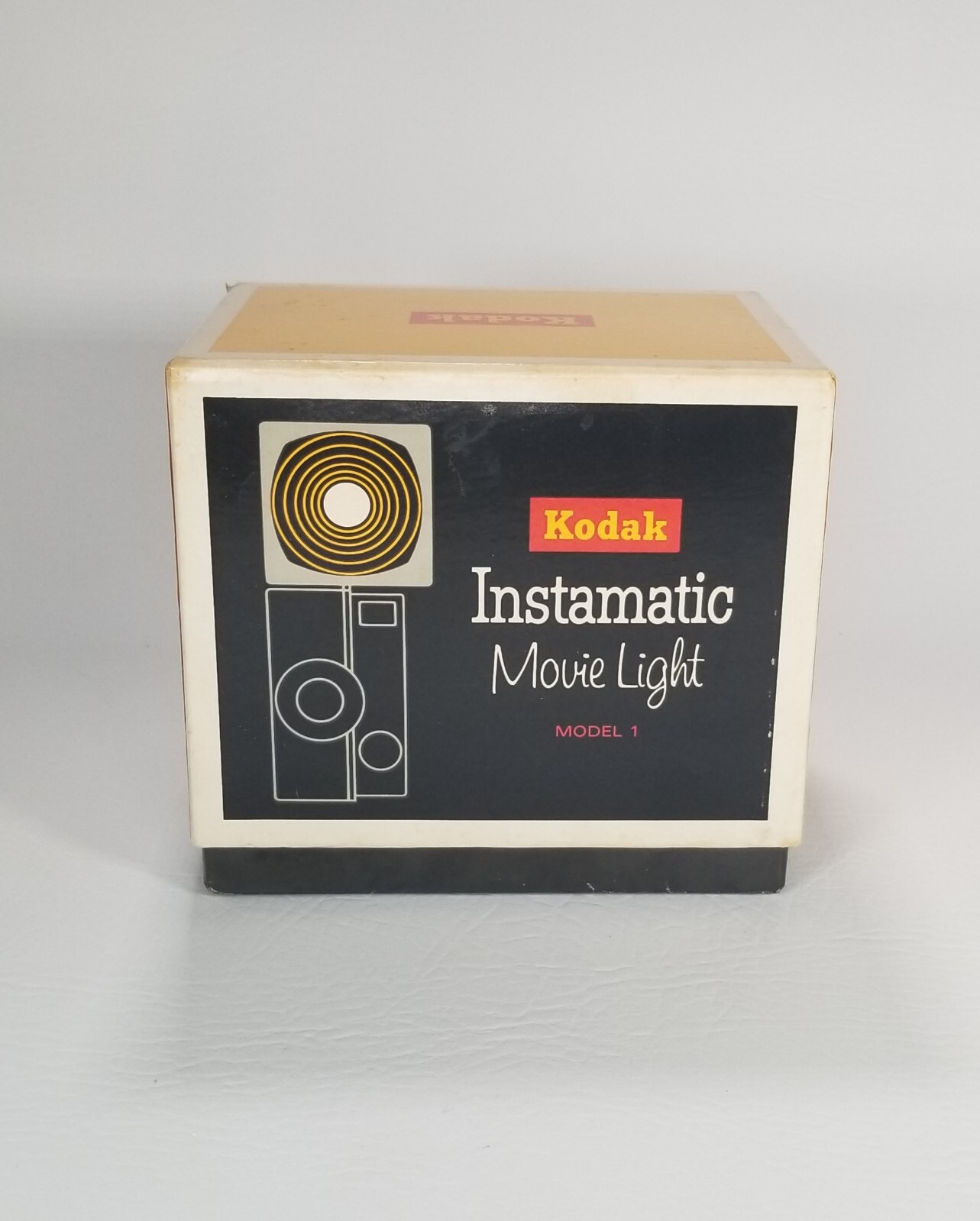 Kodak Instamatic Movie Studio Light Model 1 Original Box And Istructions Tested