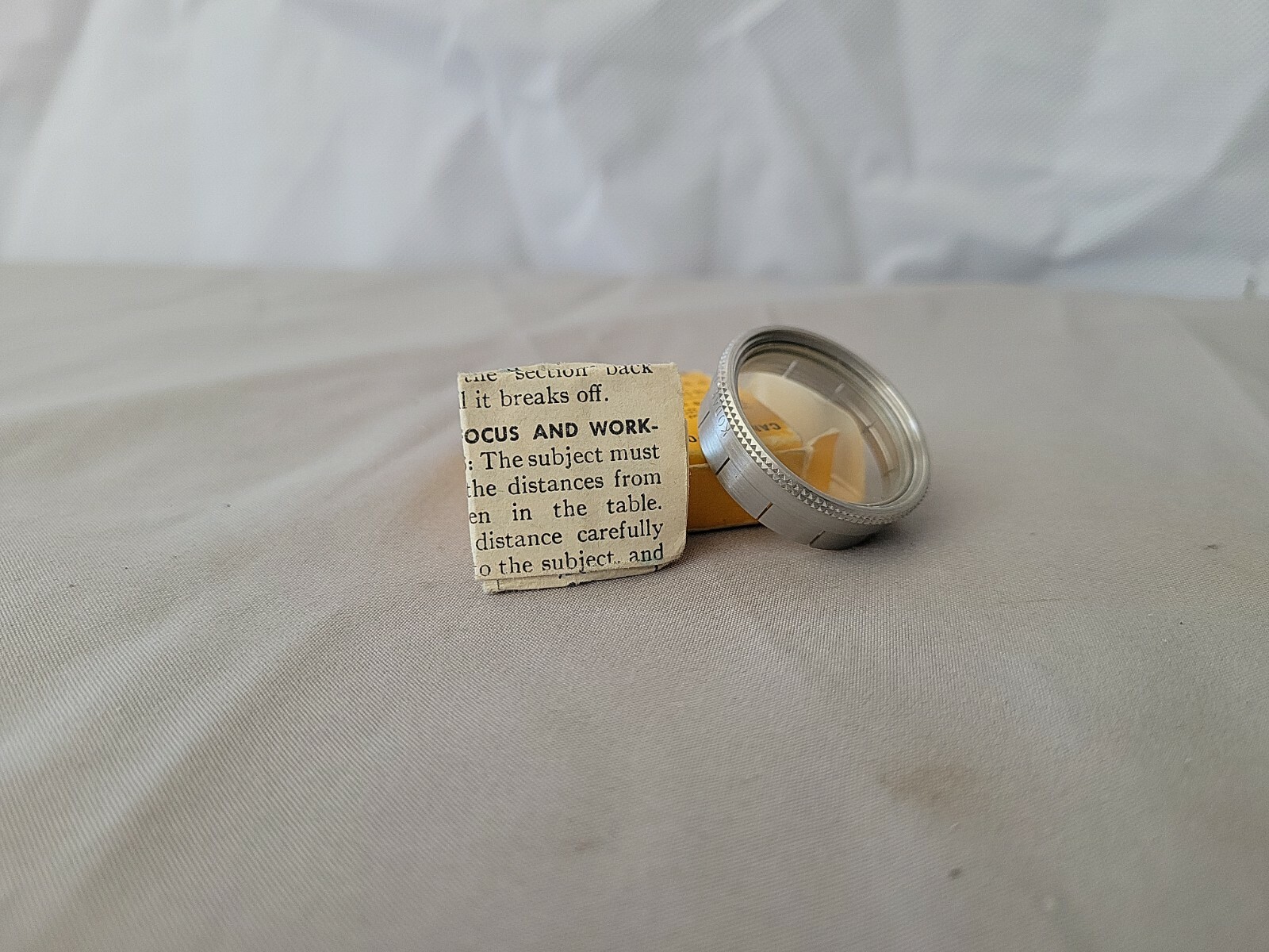 Vintage NOS Kodak CLOSE UP ATTACHMENT 6A! 1-1/8 inches 28.5mm in Original Box