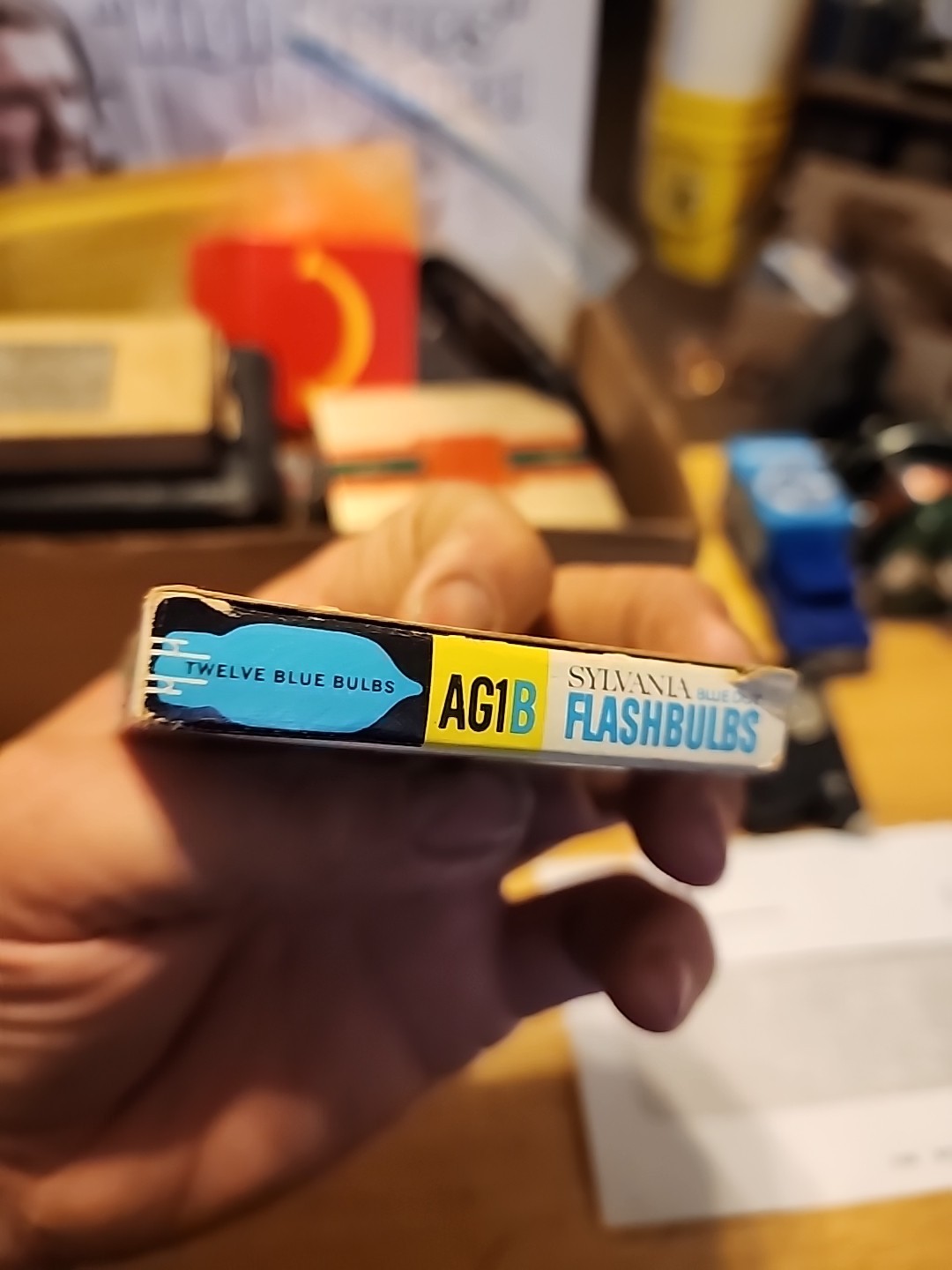 Vintage Sylvania Blue Dot Flashbulbs AG1B