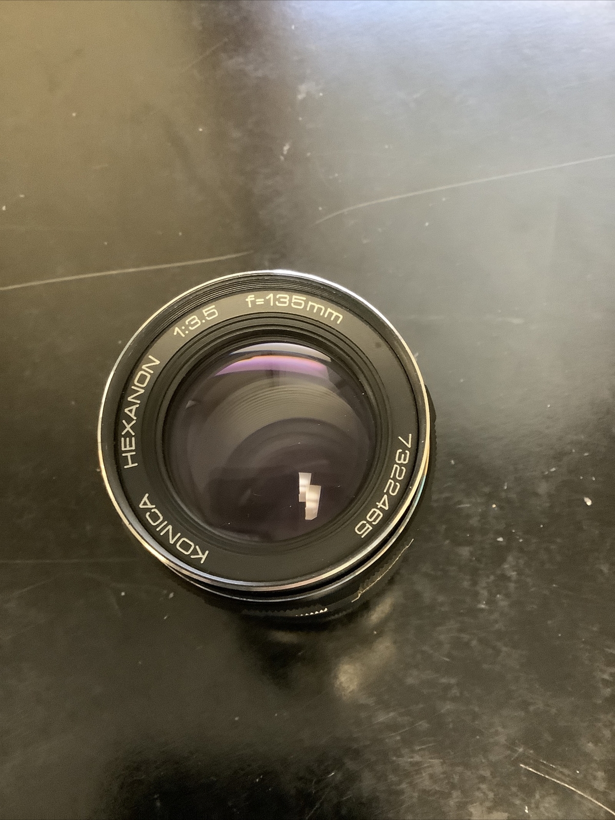 KONICA HEXANON F=135 MM 1:3.5 Lens