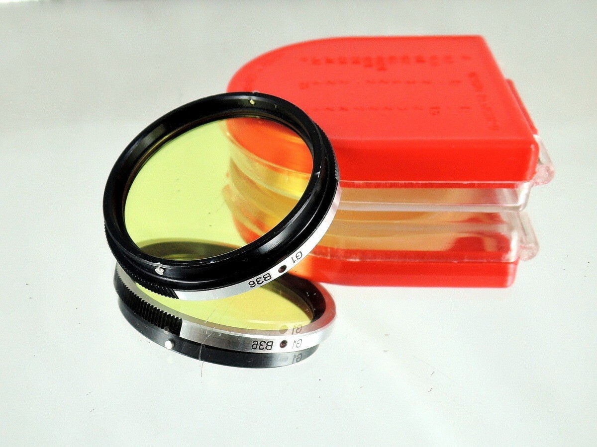 Flexaret G1 B36 Color Filter MEOPTA Genuine Accessories RARE NICE
