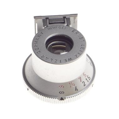 13.5cm Bright Line Chrome Leica Rangefinder Camera Viewfinder 135mm SHOOC Clean