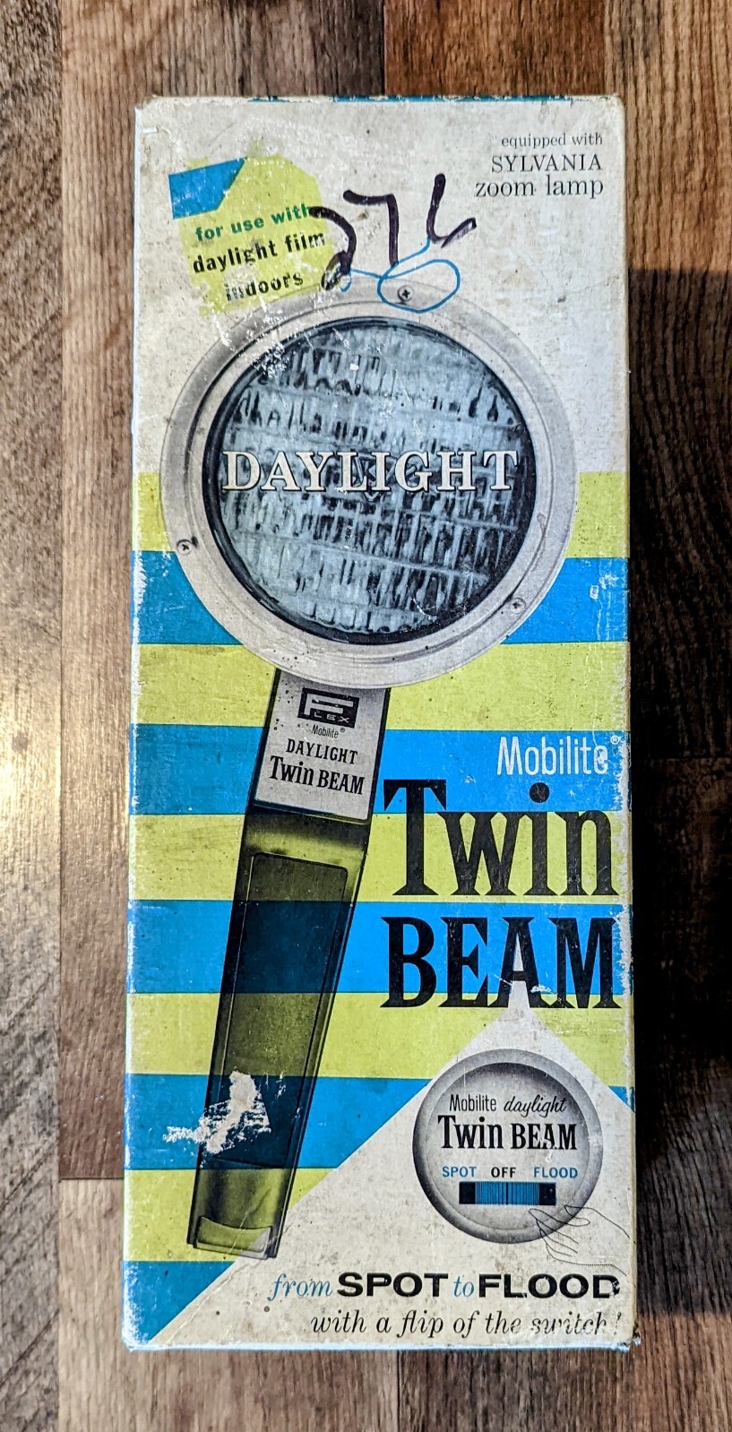 Daylight Mobilite Twin Beam Flood Electric Spot Light Working Complete