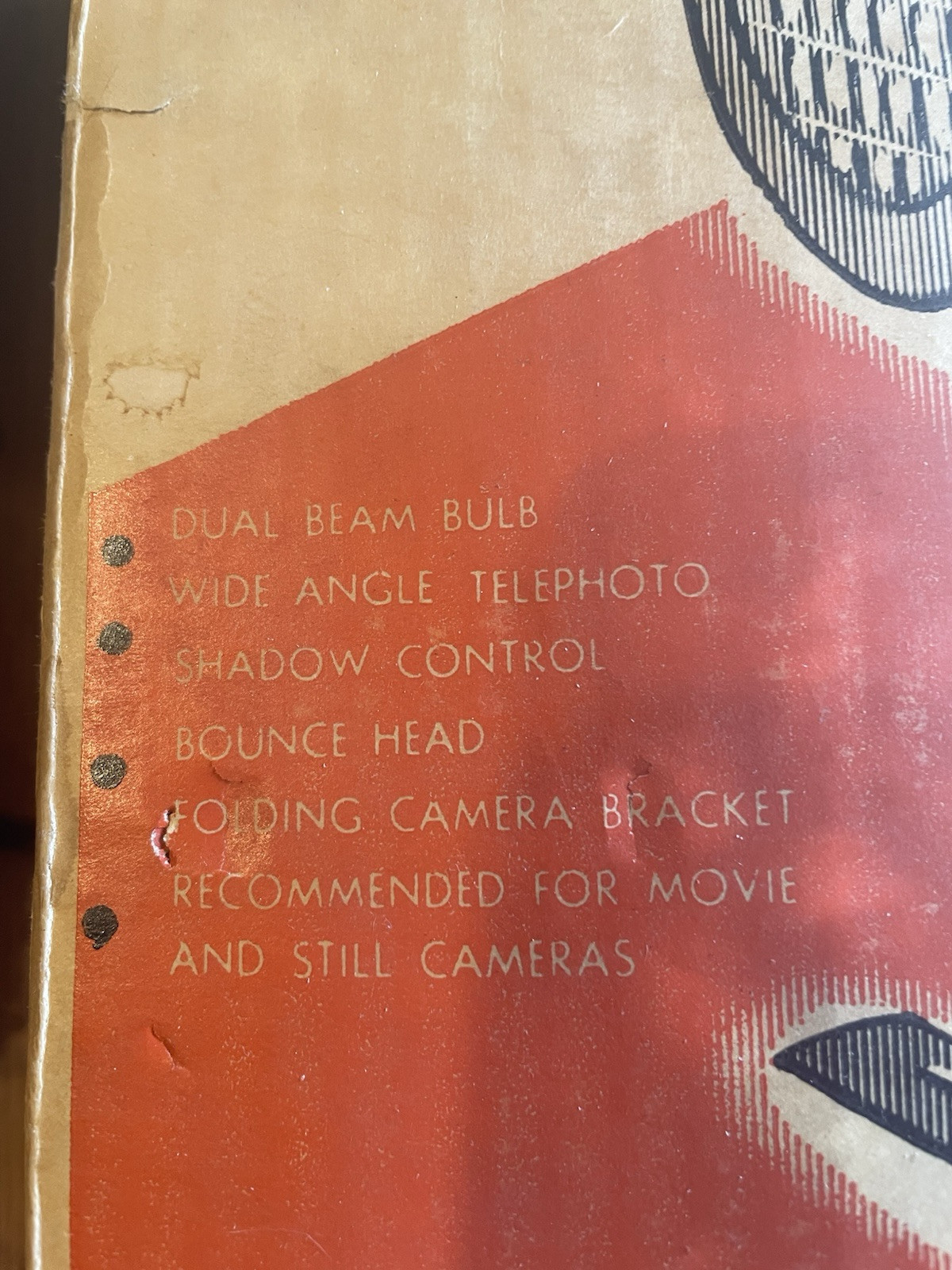 Vintage Sunset Zoom Gun Movie Light Camera Flash 650 Watt Bulb WORKS !
