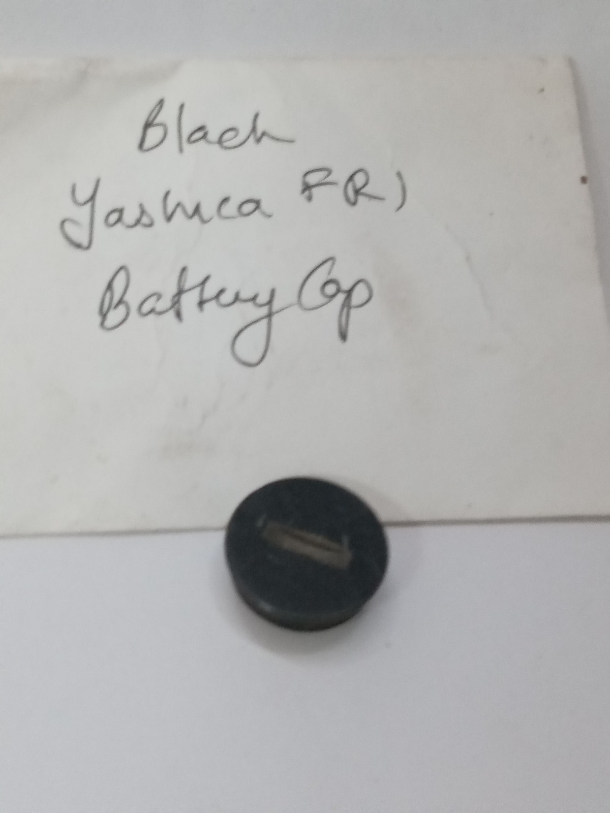 Yashica FR 1 Film SLR Camera Battery Cap, Original Used Part Good
