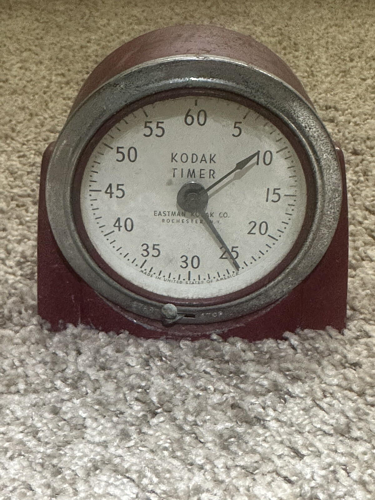 Vintage Kodak Timer No. 8239 Eastman Kodak Co. Rochester New York As Is