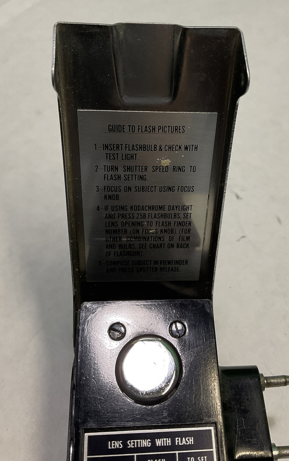 VTG Argus Test Light Made in Japan