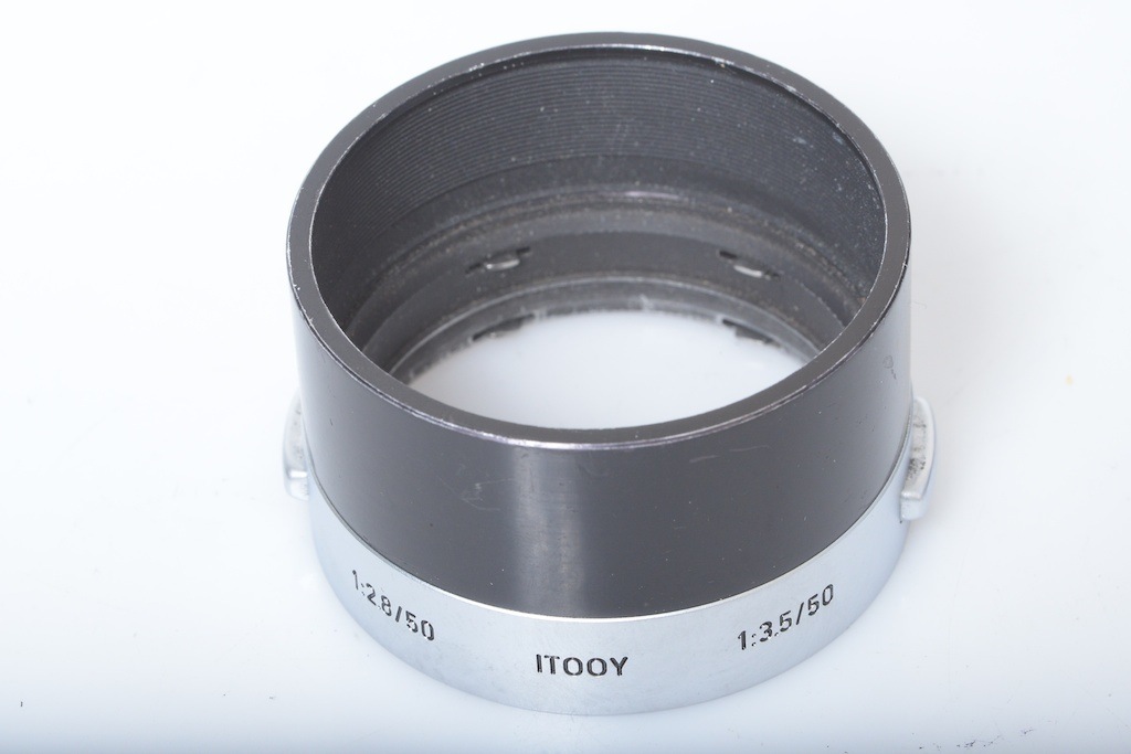 ✅ LEICA M SUN SHADE, HOOD 5CM 50MM ELMAR 2.8 & 3.5 LENSES ORIGINAL ‘ITOOY’