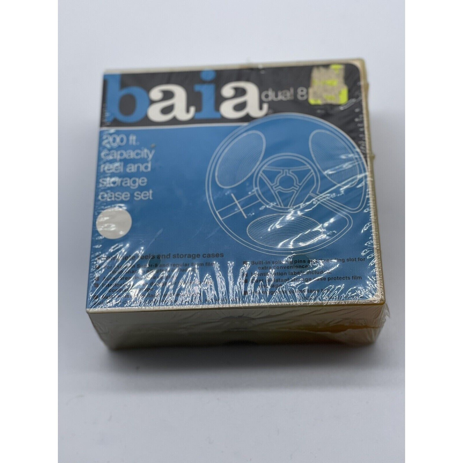 Sealed New Baia 3 Dual 8 Reel and Storage Case Set 200 Ft Capacity