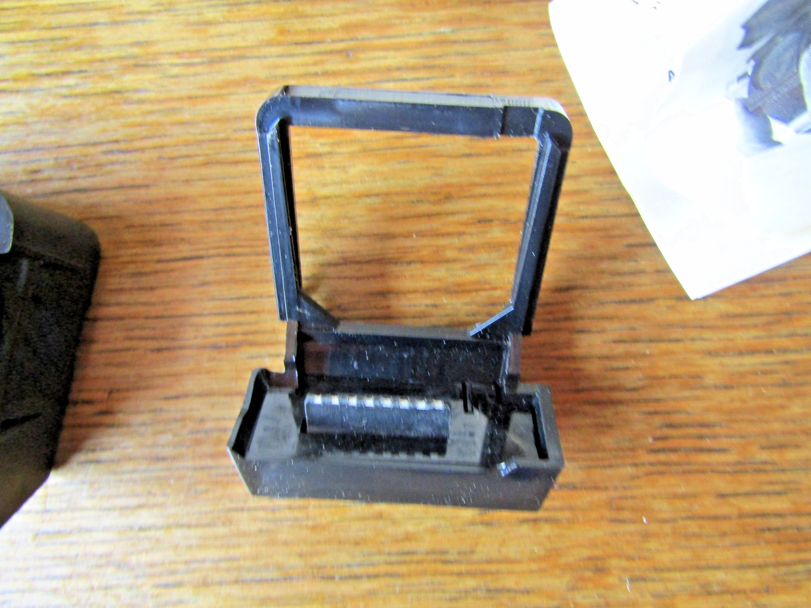 Polaroid SX70 Lens Shade # 120 & Accessory Holder #113 NOS