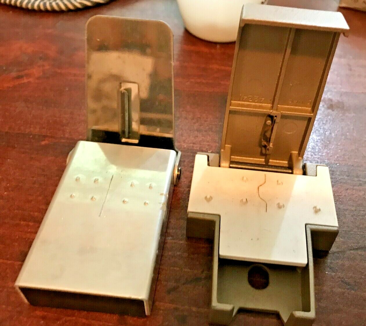 LOT of 2 Vintage Movie Film Splicers, Argus and Kent with Tape Splices